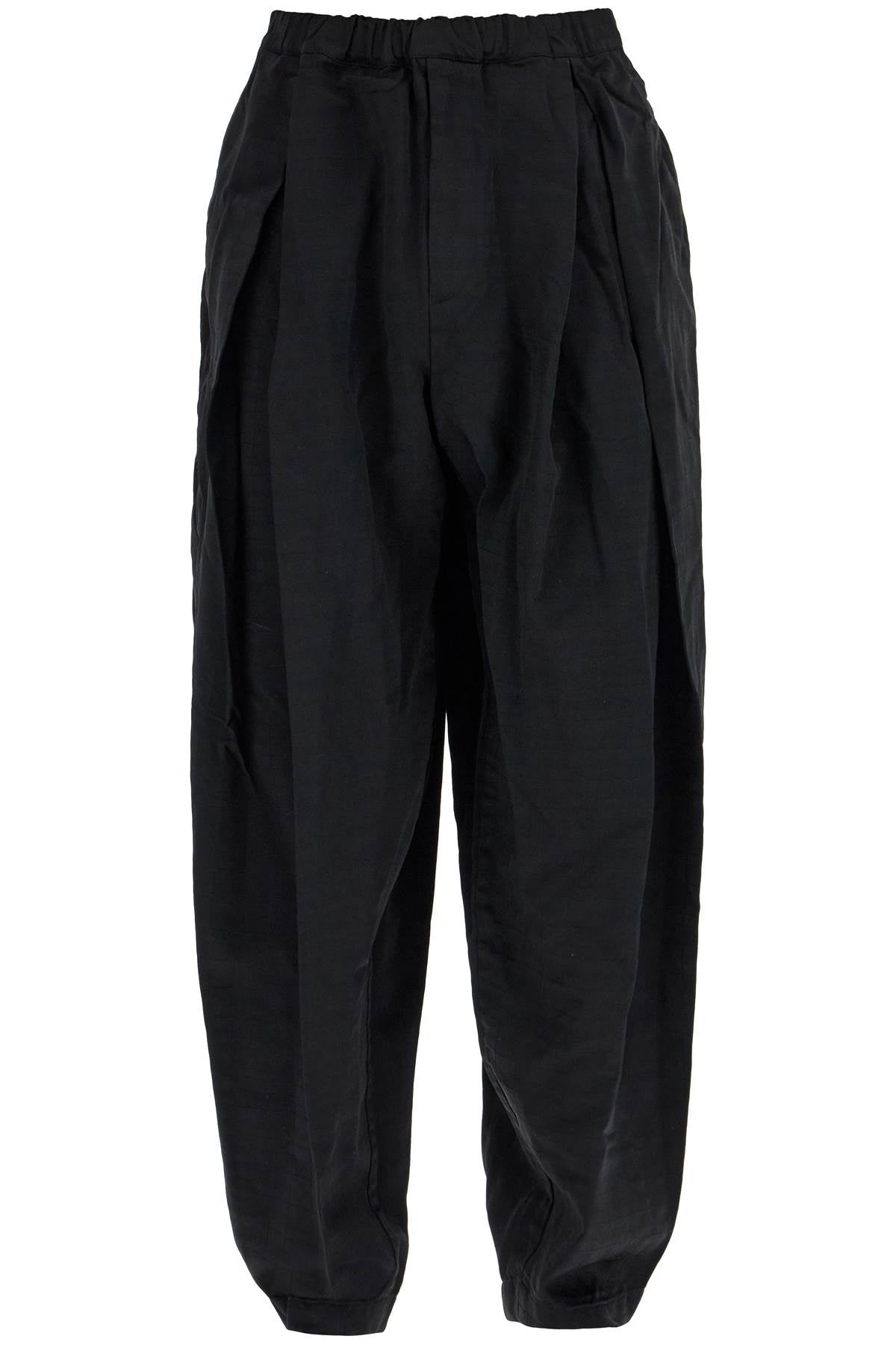 Comme Des Garcons Black Harem Pants With Pleats