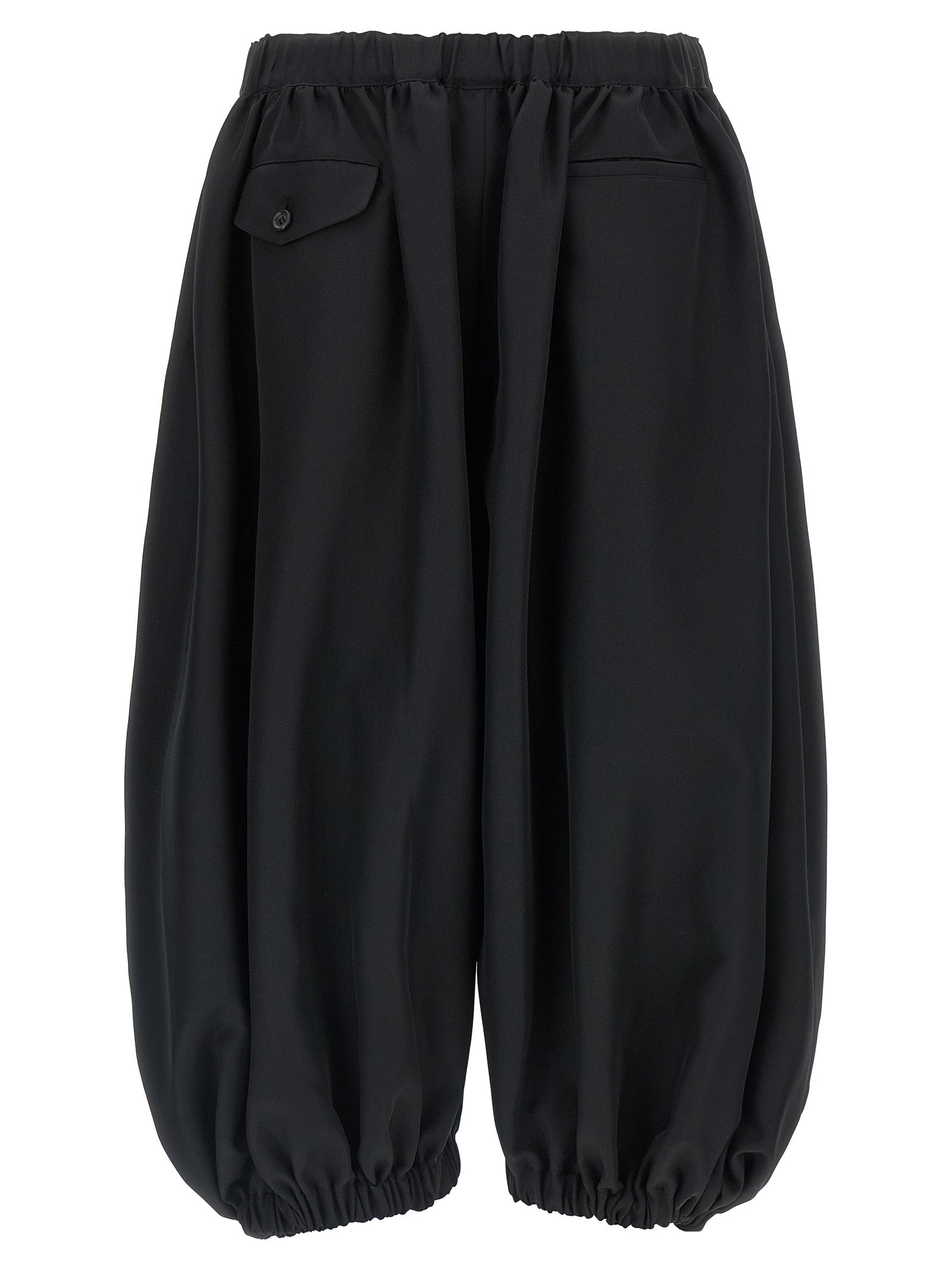 Comme Des Garcons Black Loose Leg Pants