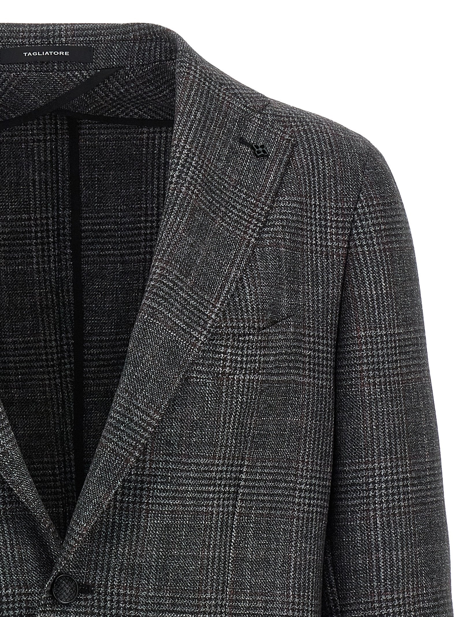 Tagliatore Check Patterned Blazer