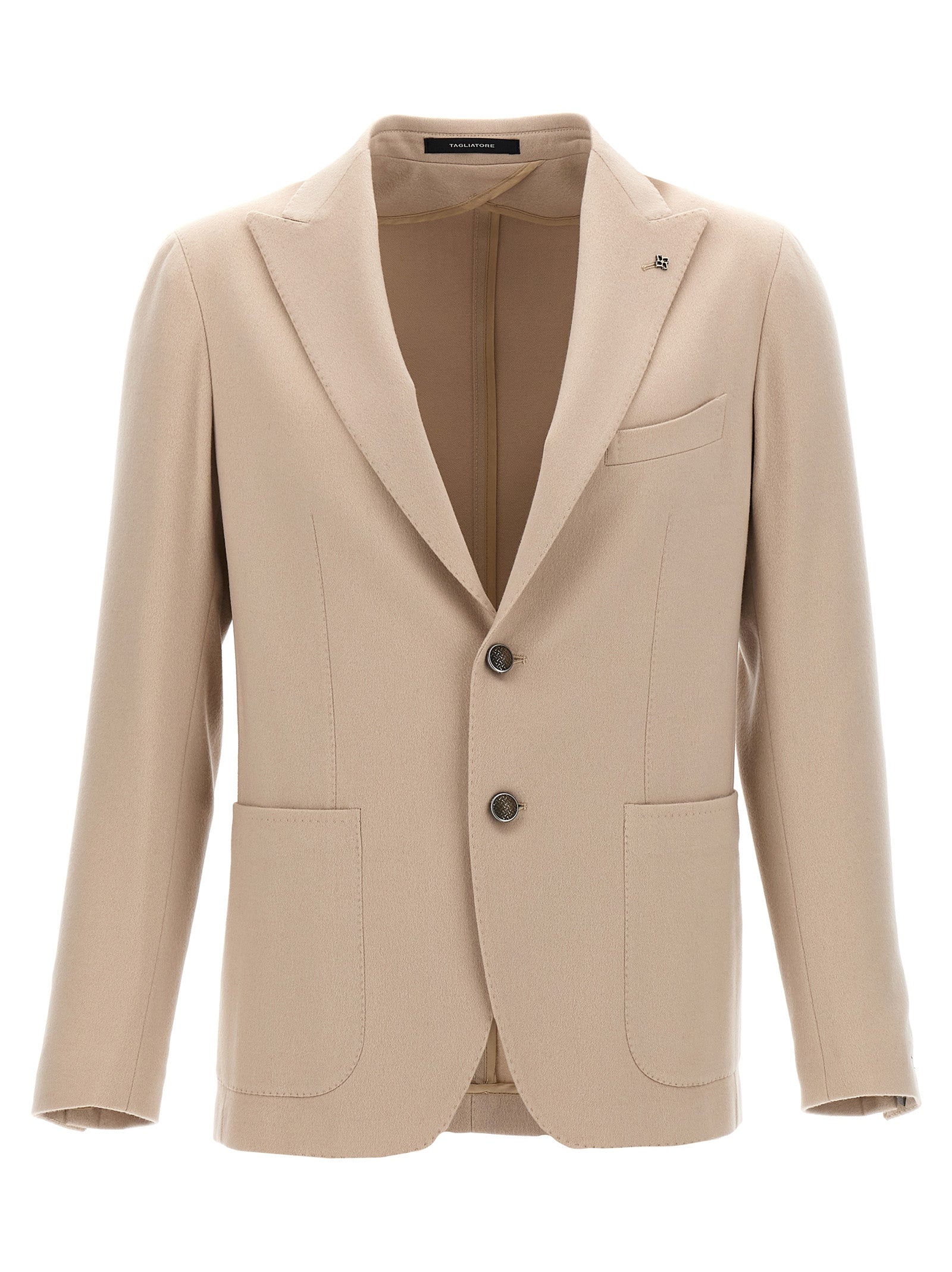 Tagliatore Single-Breasted Cashmere Blazer