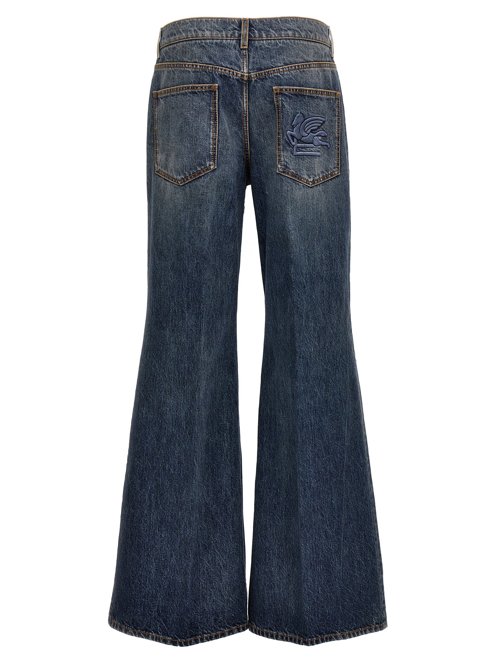 Etro Logo Embroidery Jeans