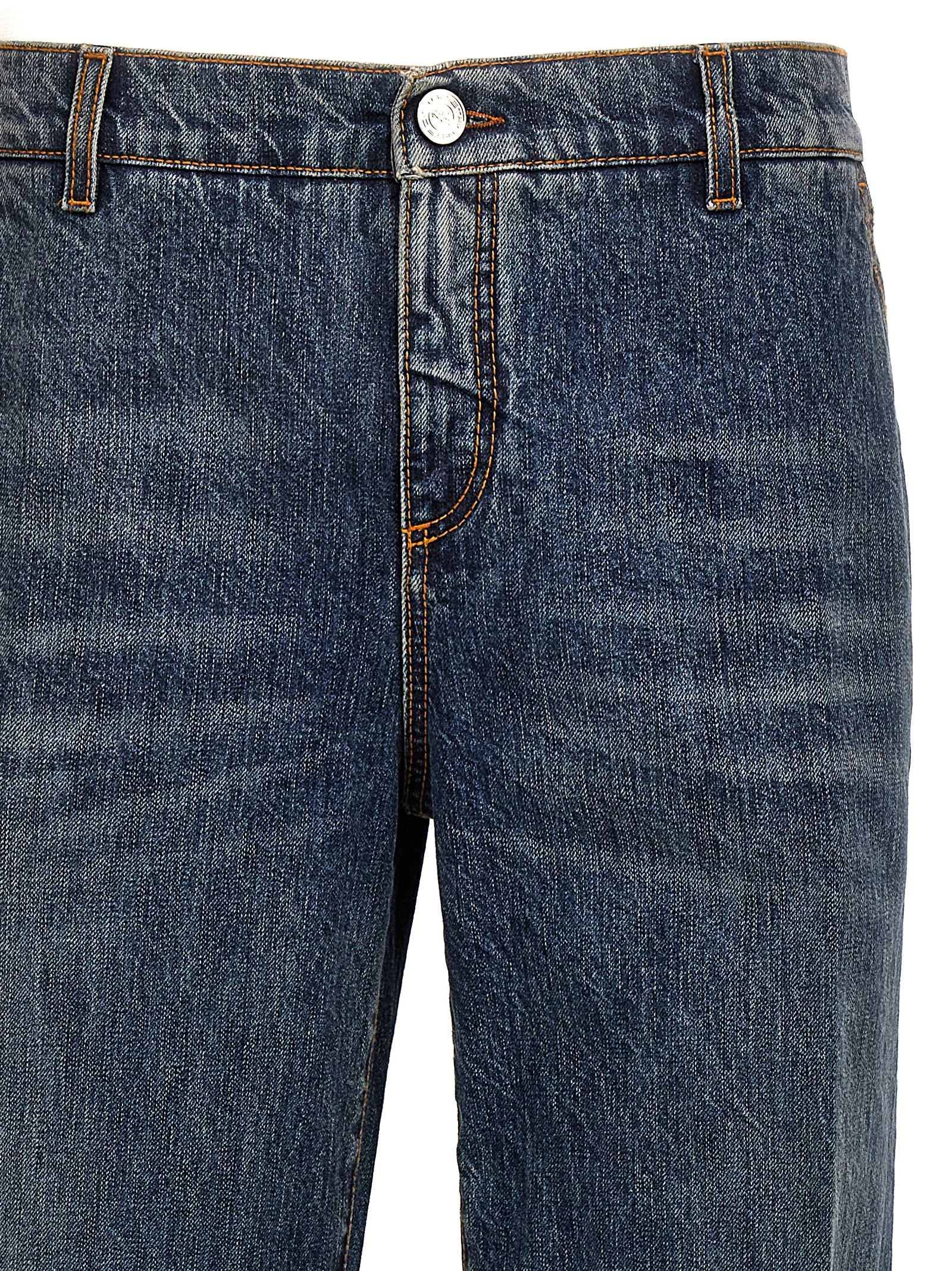 Etro Logo Embroidery Jeans