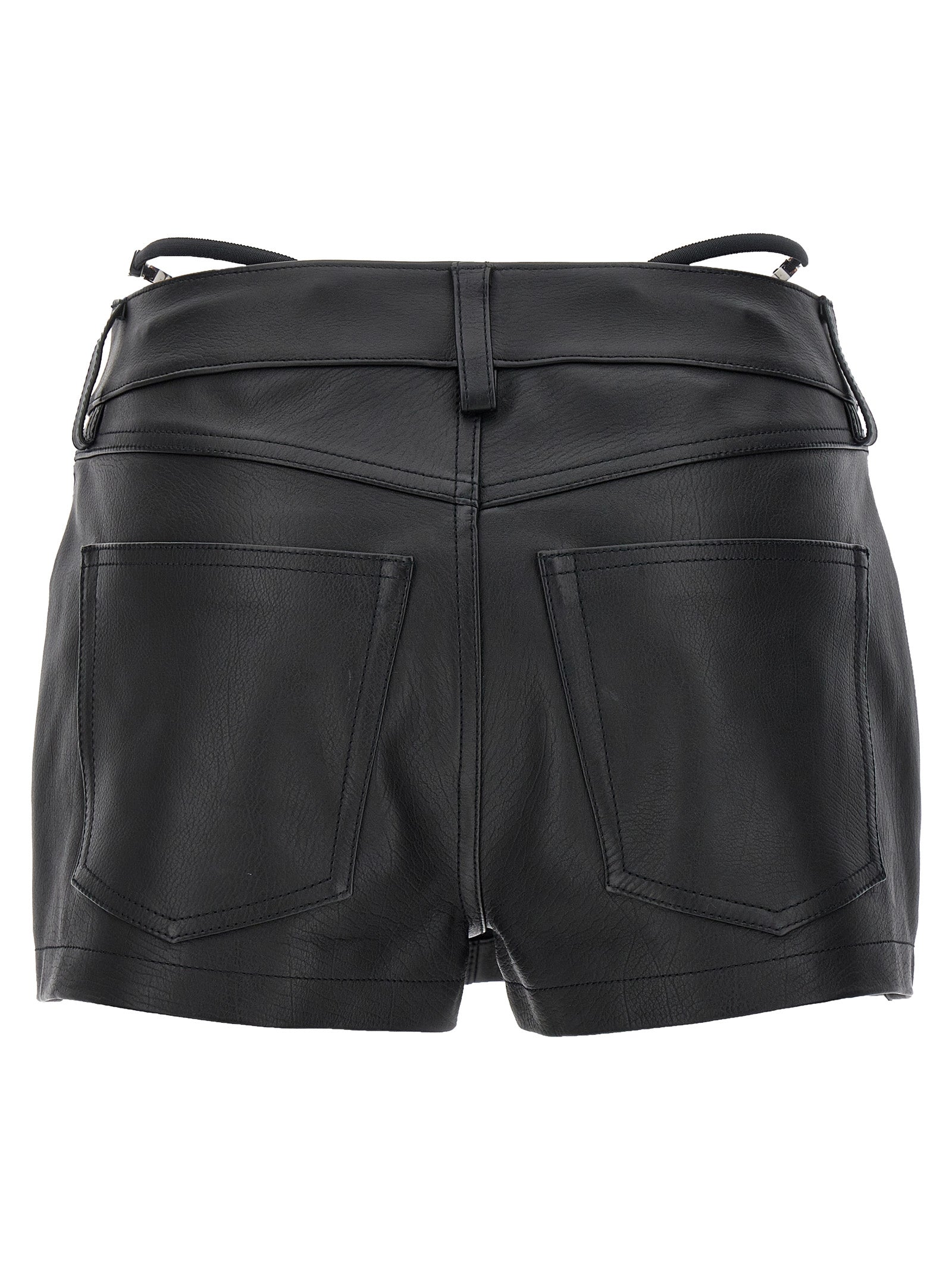 Alexander Wang Thong Leather Skort