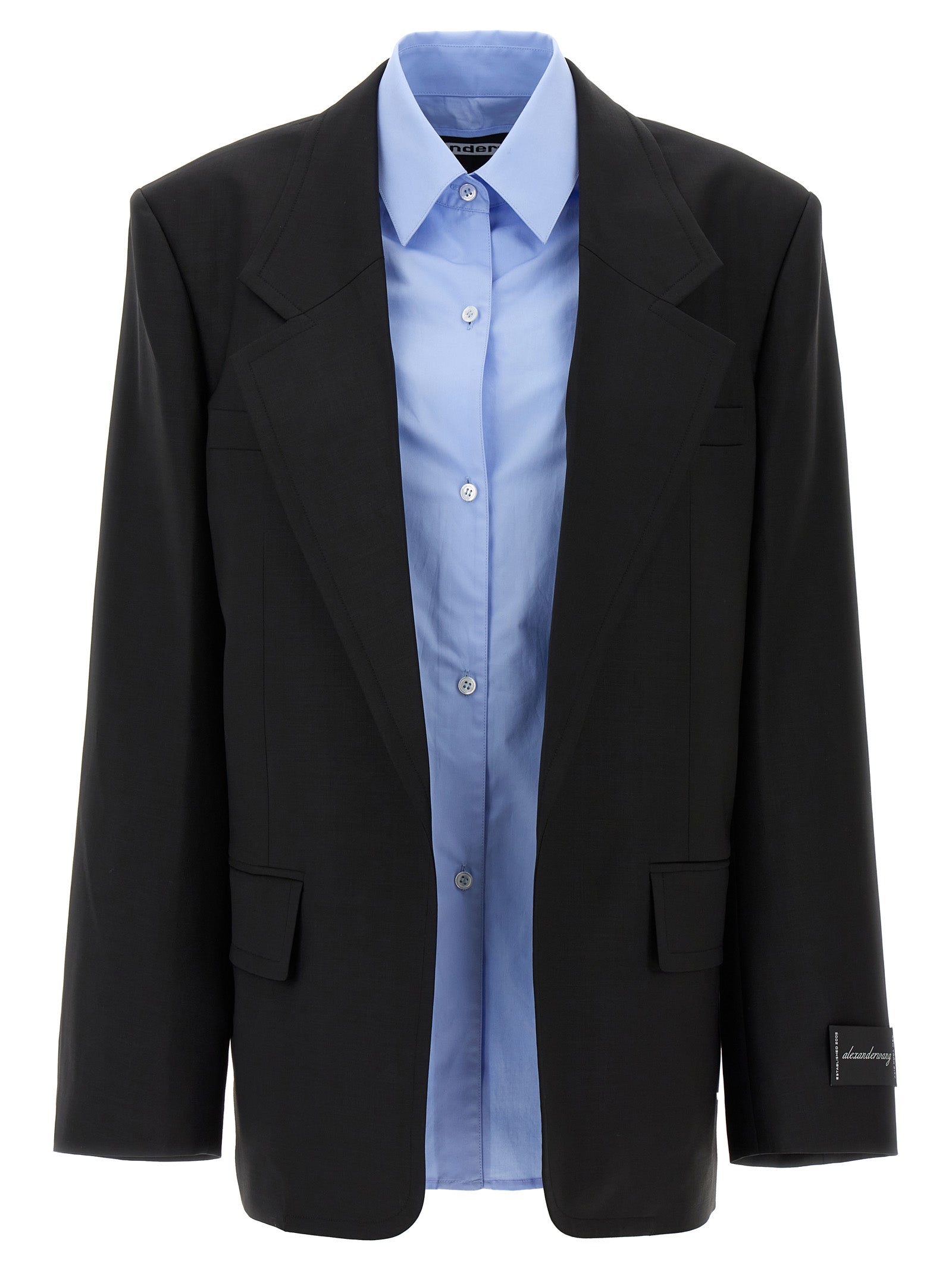 Alexander Wang Shirt Insert Blazer