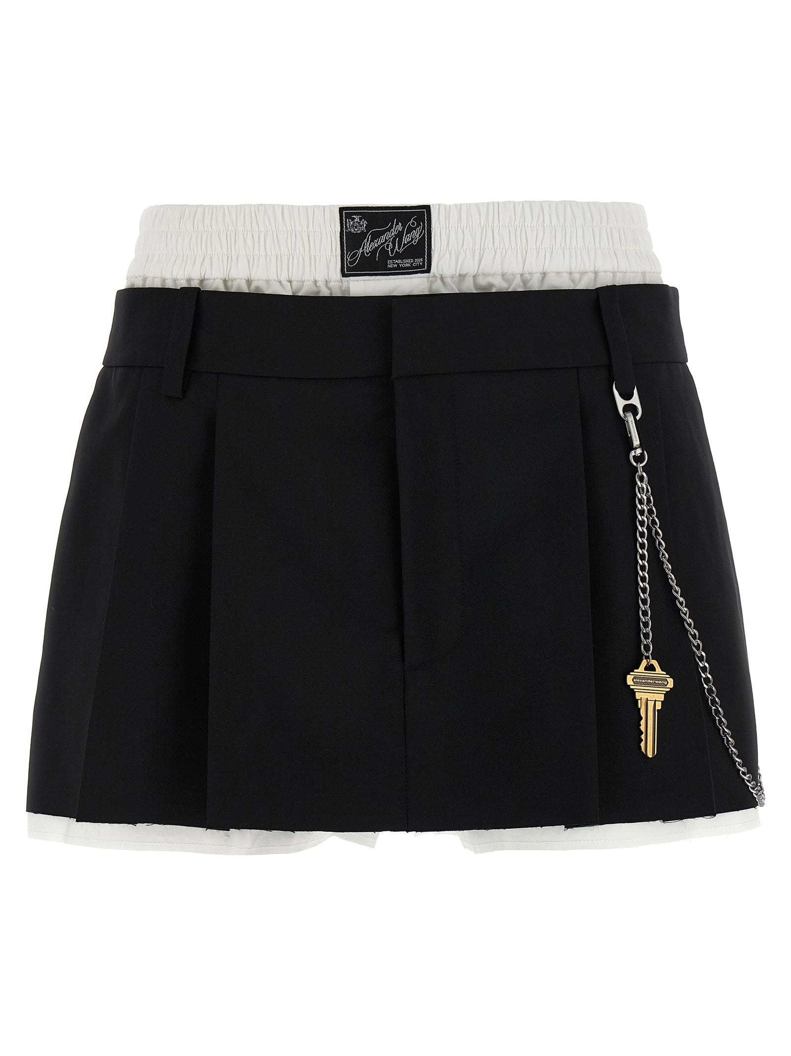 Alexander Wang 'Pre-Styled Pleated W/Chain' Skort