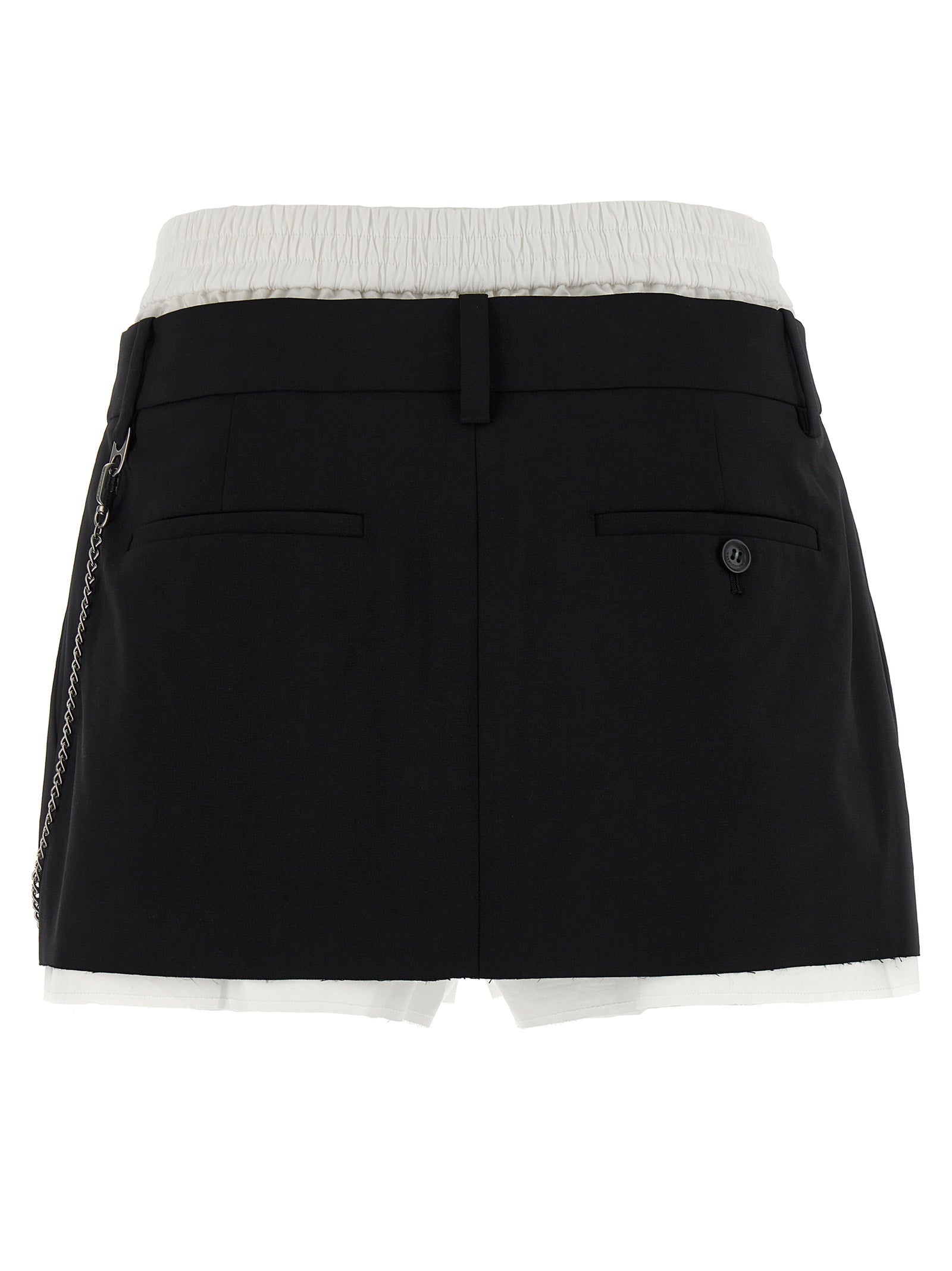 Alexander Wang 'Pre-Styled Pleated W/Chain' Skort