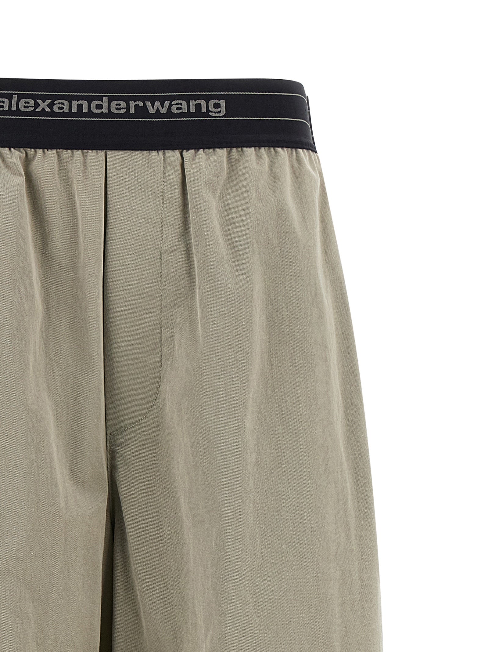 Alexander Wang Logo Elstic Pants