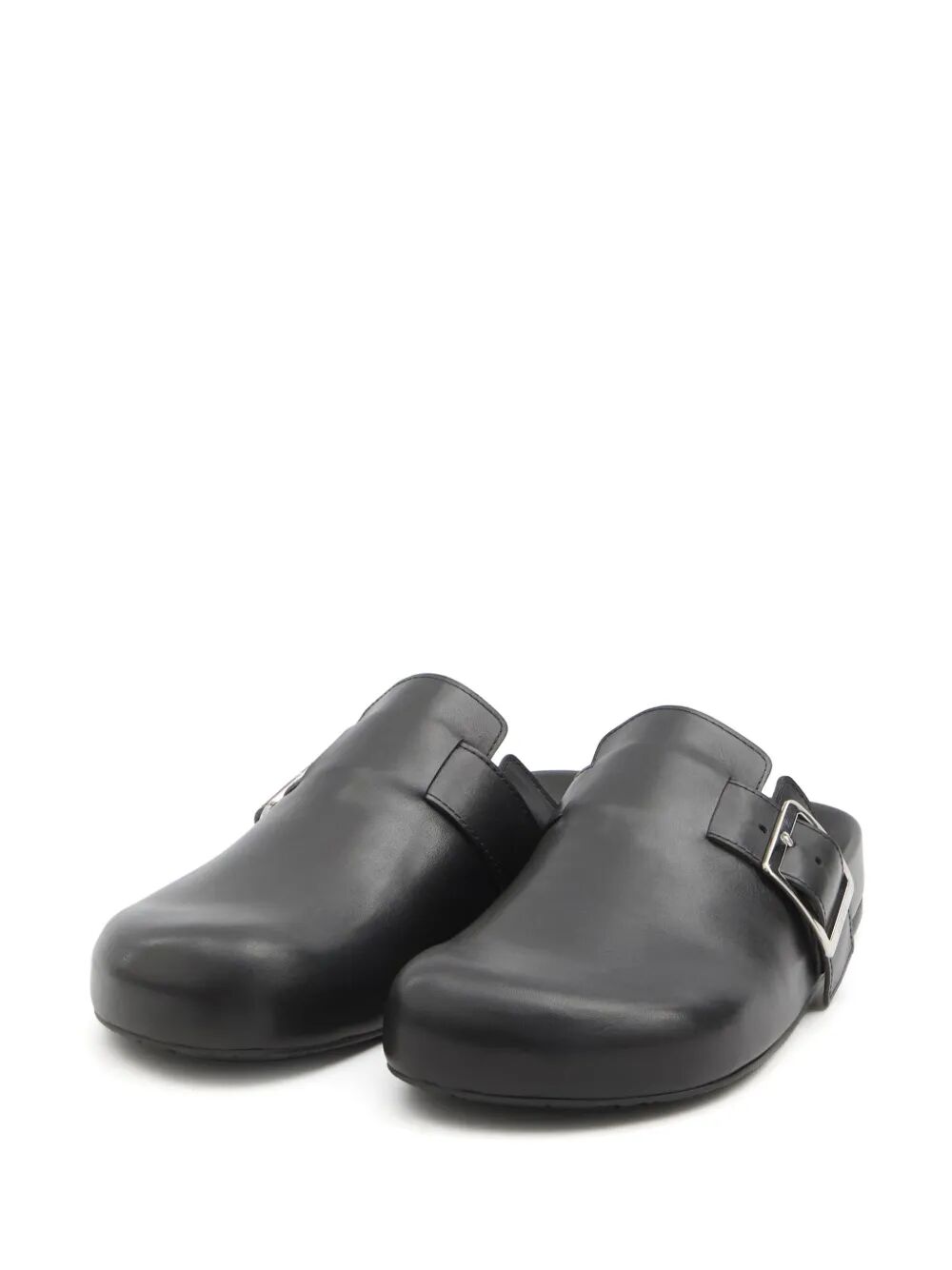 Loewe Leather Ease Buckle Mule