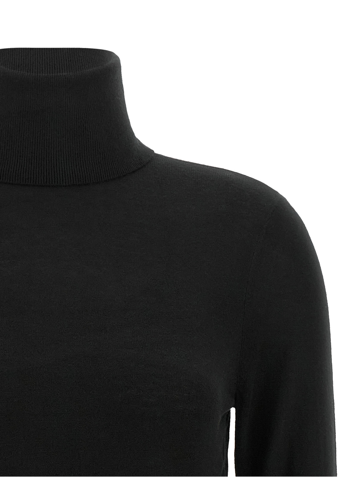 Lauren Ralph Lauren Silk Blend Turtleneck Sweater