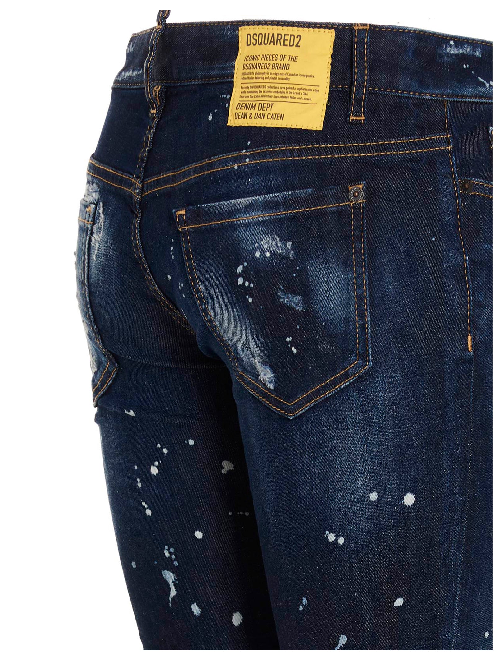 Dsquared2 'Jennifer Cropped’ Jeans