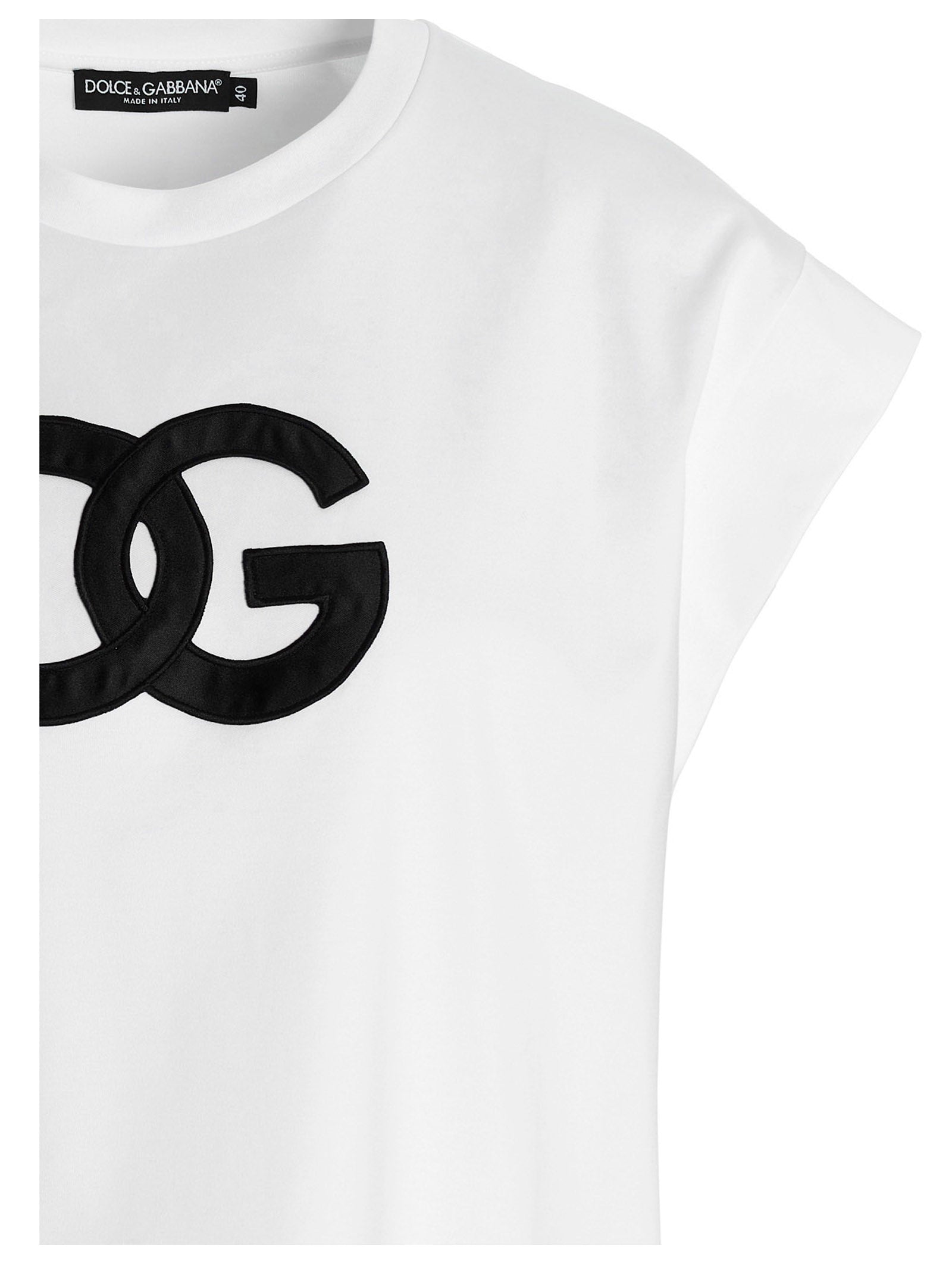 Dolce & Gabbana Logo Patch T-Shirt