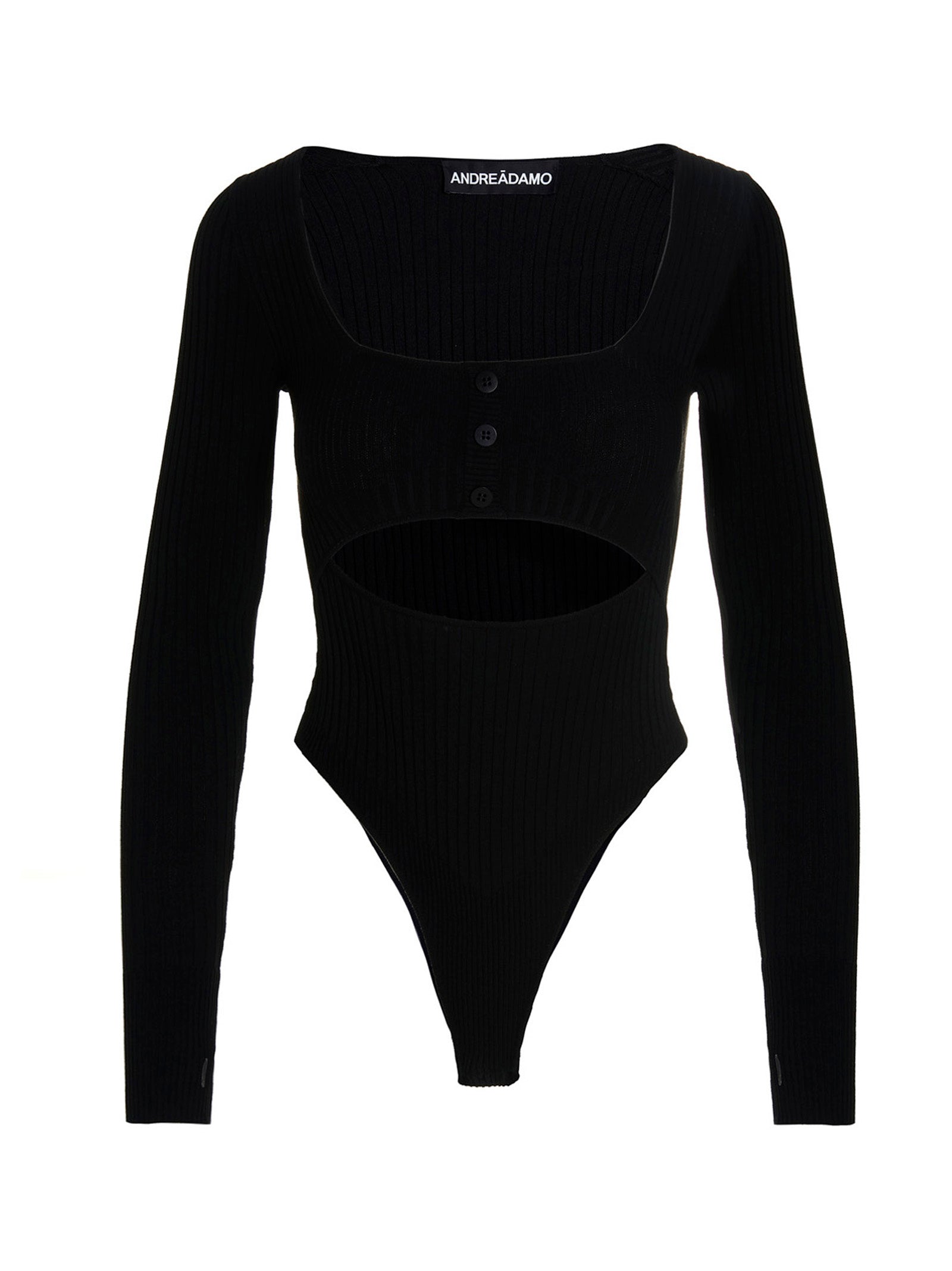 Andreādamo	 Cut-Out Bodysuit