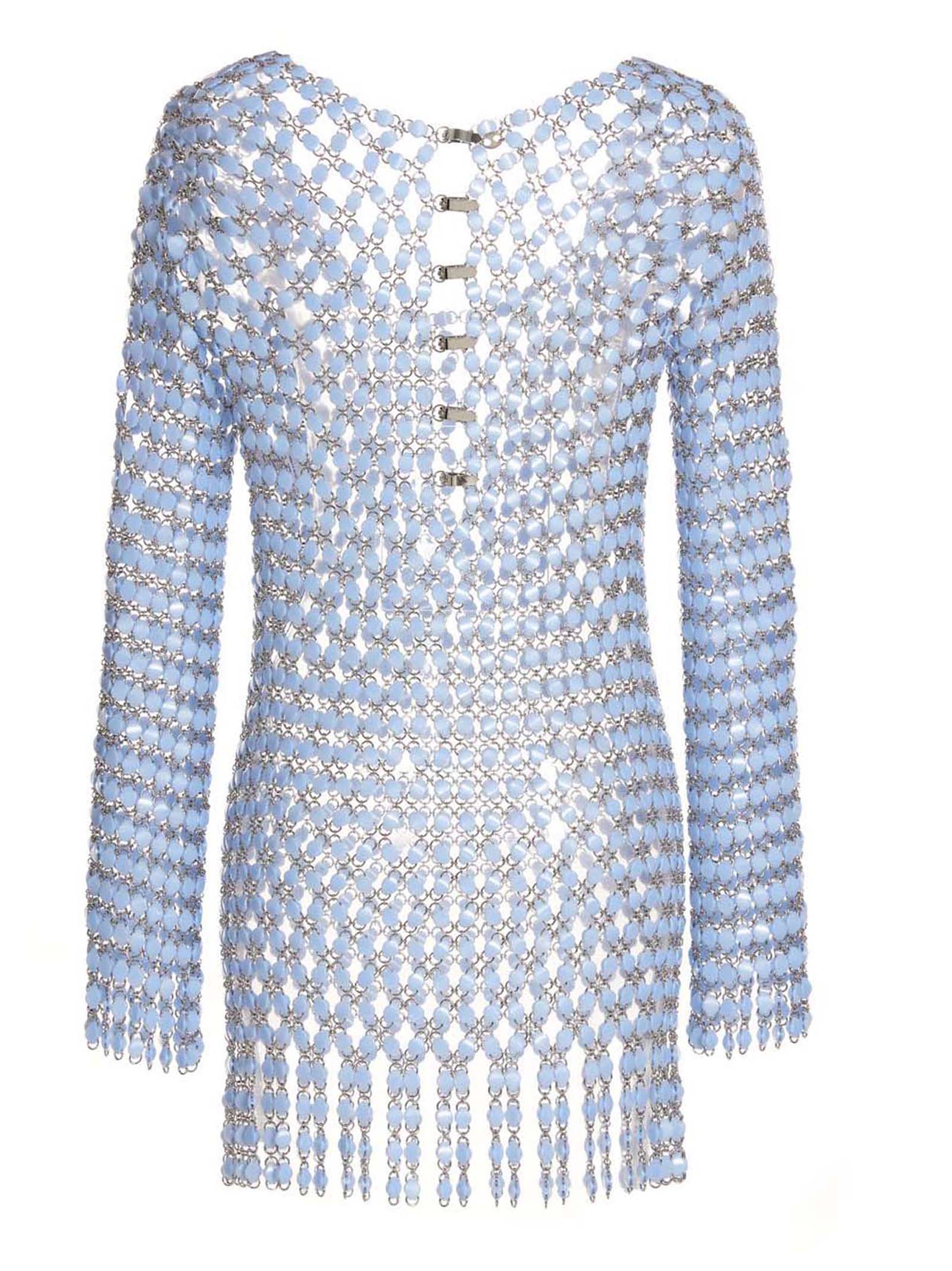 Paco Rabanne Acrylic Knit Dress