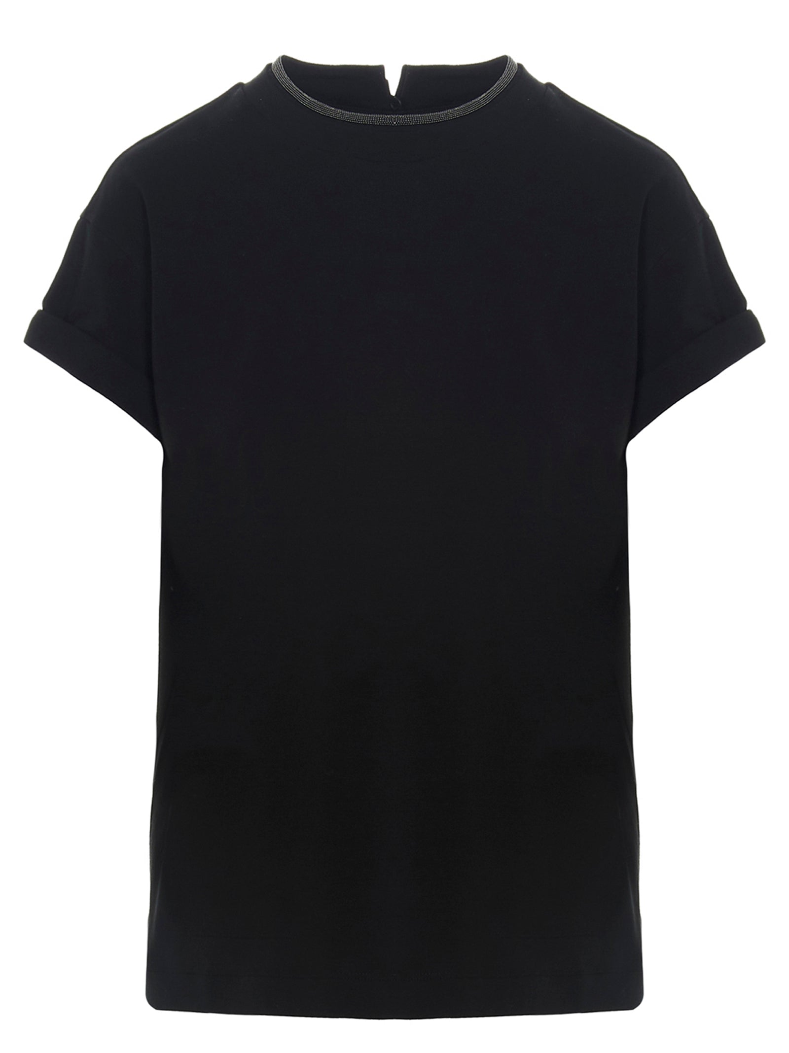 Brunello Cucinelli Monile Crew-Neck T-Shirt