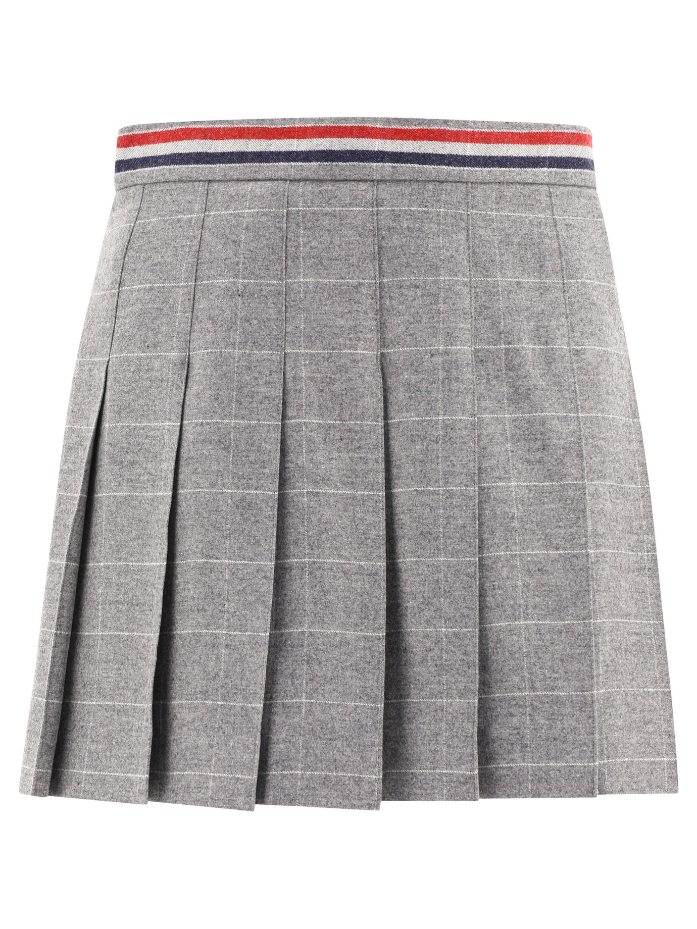 Thom Browne Rwb Pleated Skirt