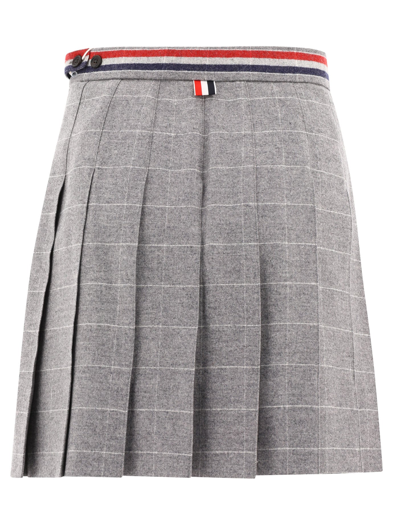 Thom Browne Rwb Pleated Skirt