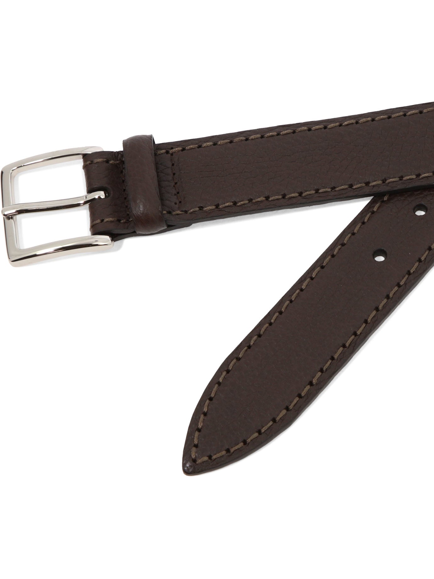 Orciani Dollar Leather Belt