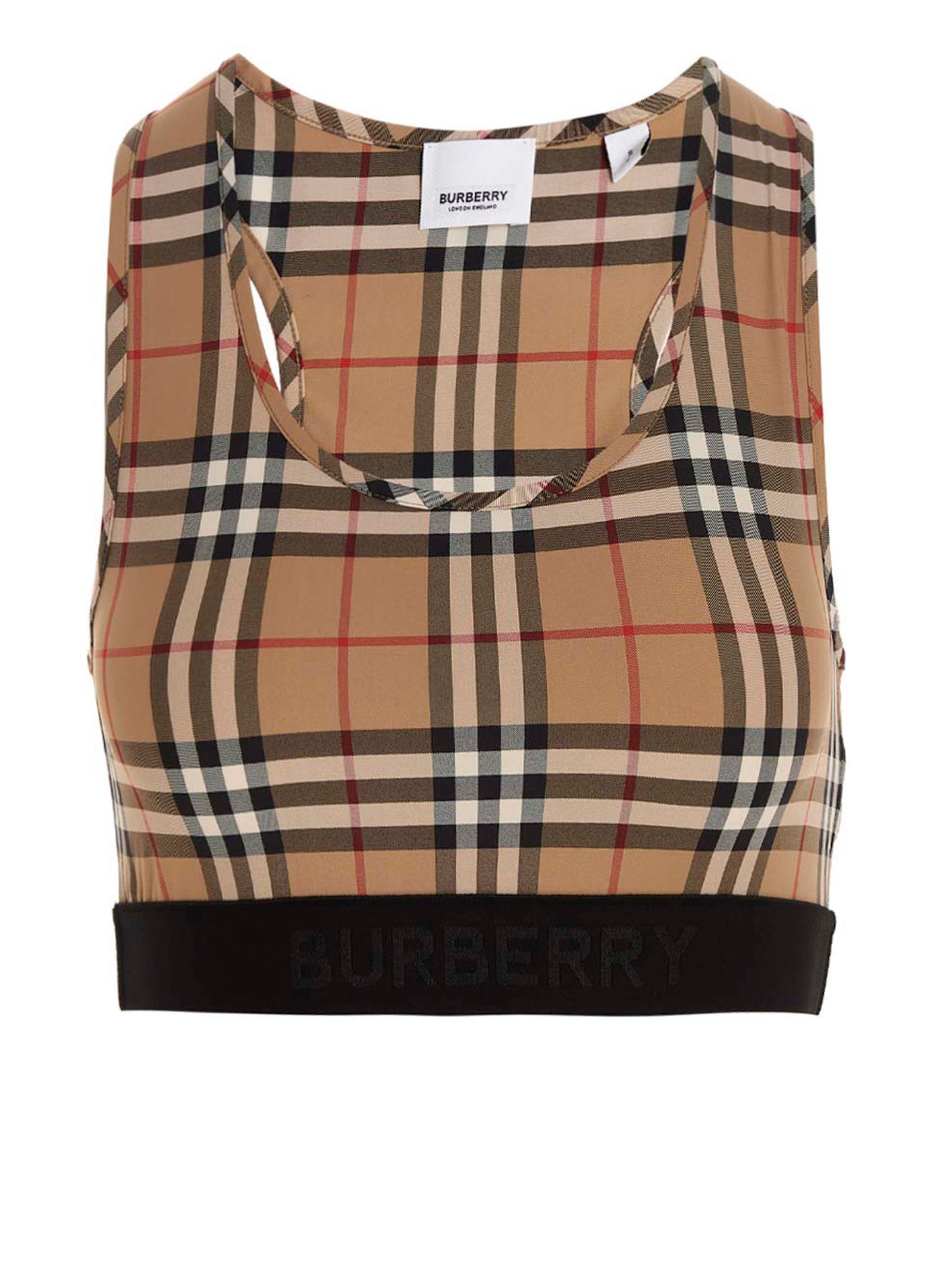 Burberry Check Sporty Top