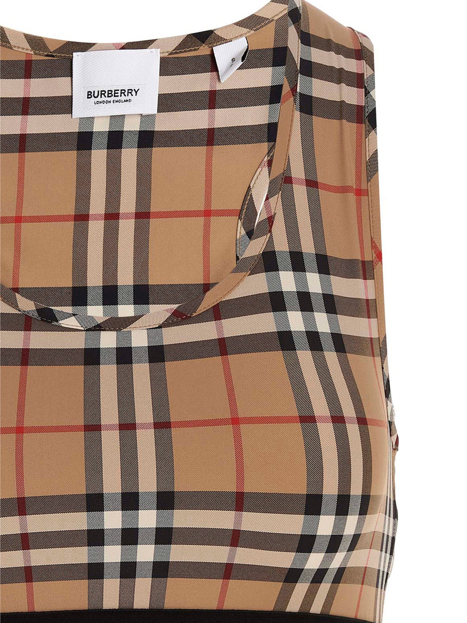 Burberry Check Sporty Top