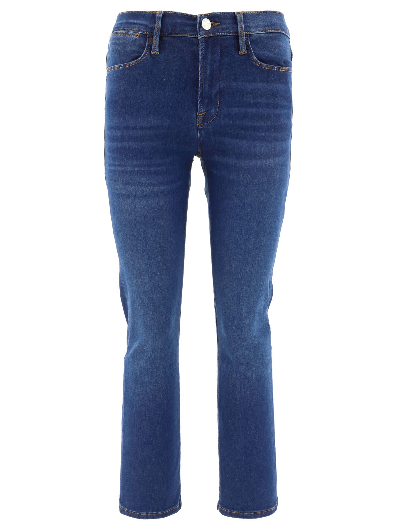 Frame Le Shape High Straight Jeans