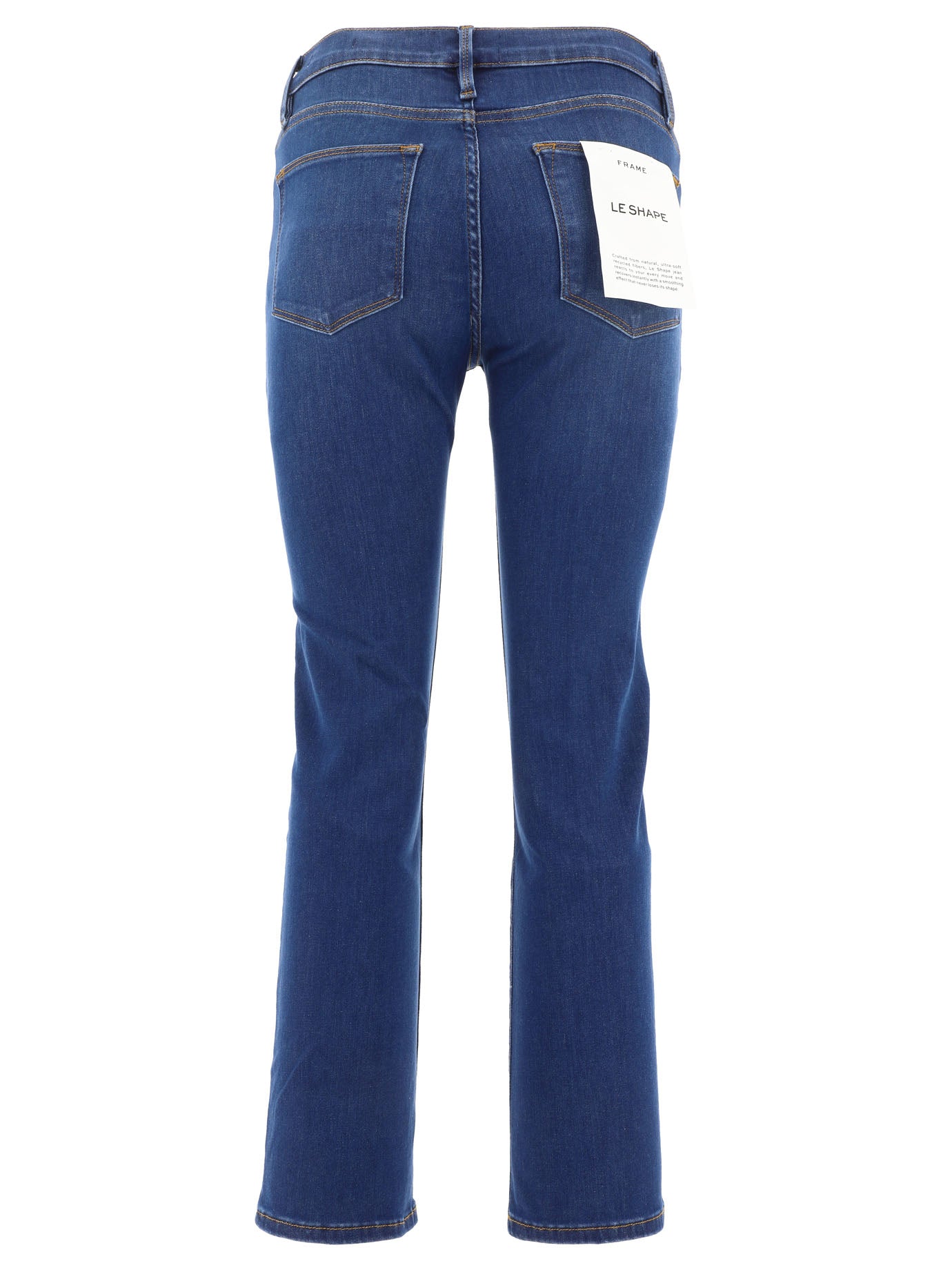 Frame Le Shape High Straight Jeans