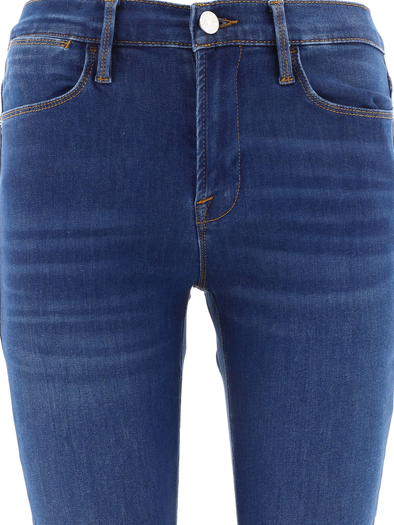 Frame Le Shape High Straight Jeans