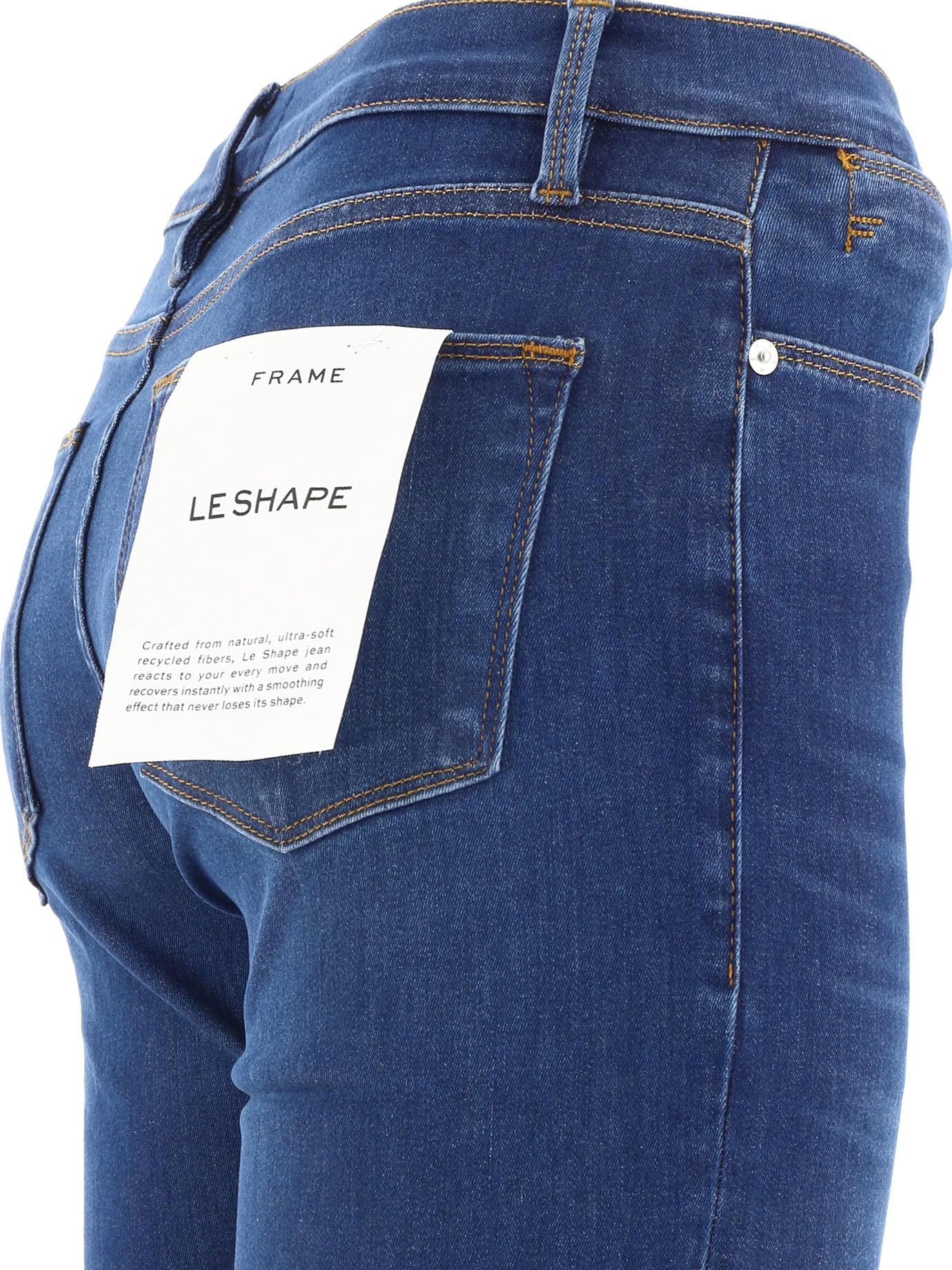 Frame Le Shape High Straight Jeans