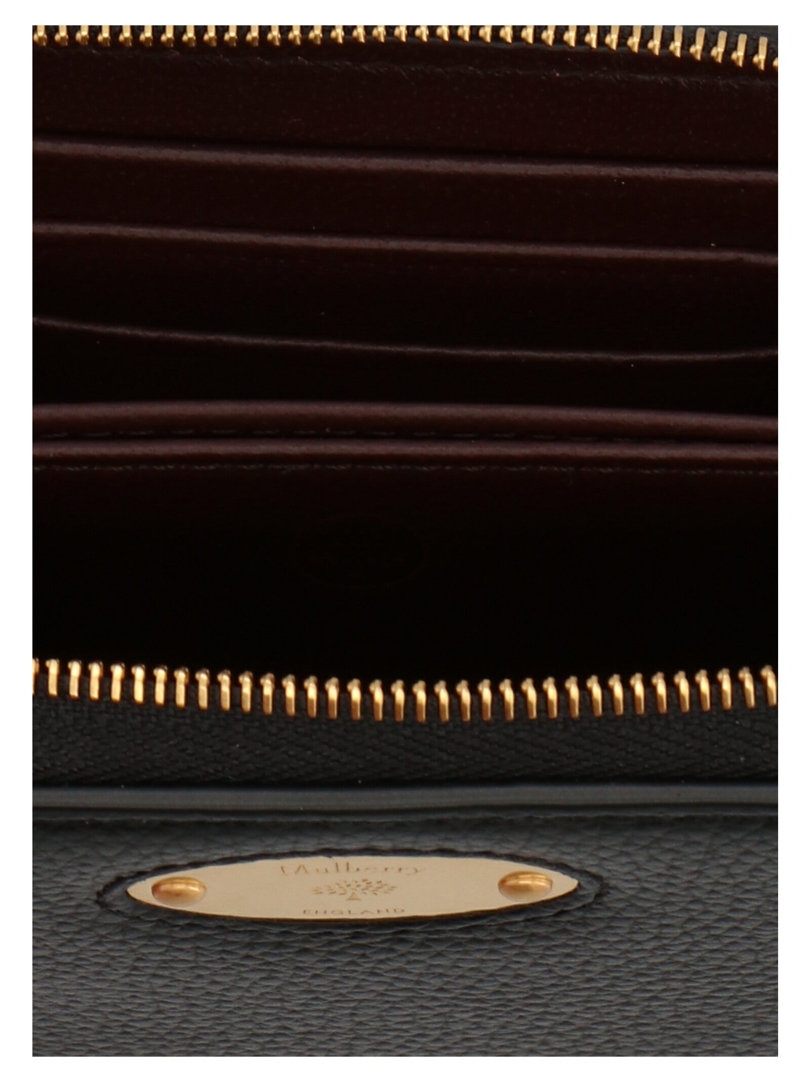 Mulberry Logo Plaque Wallet