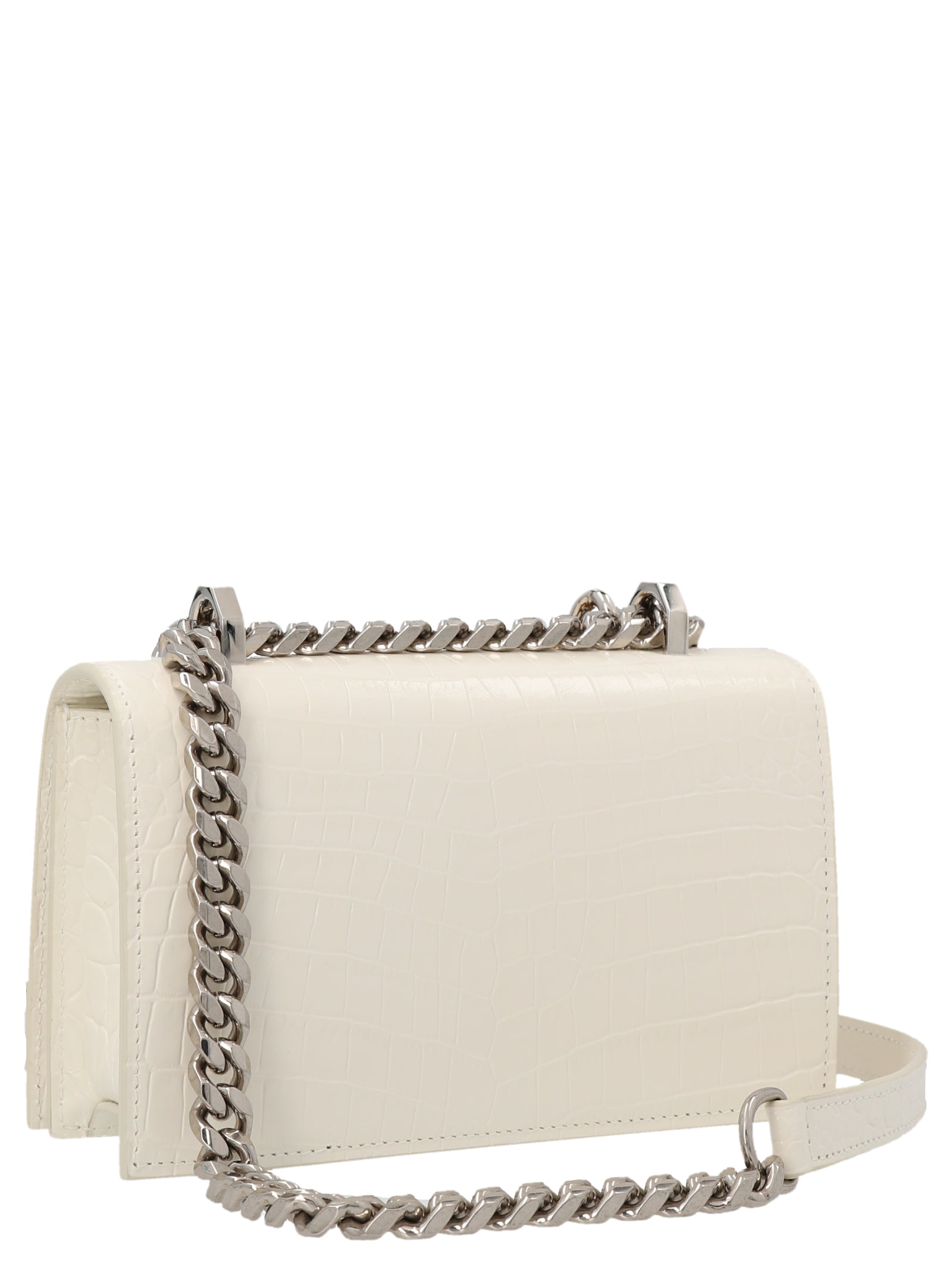 Alexander Mcqueen 'Jewelledsat'' Mini Crossbody Bag