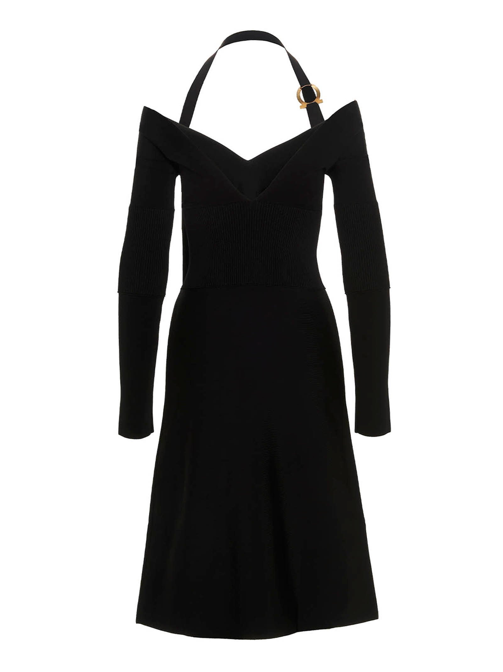 Ferragamo 'Gancini' Buckle Dress