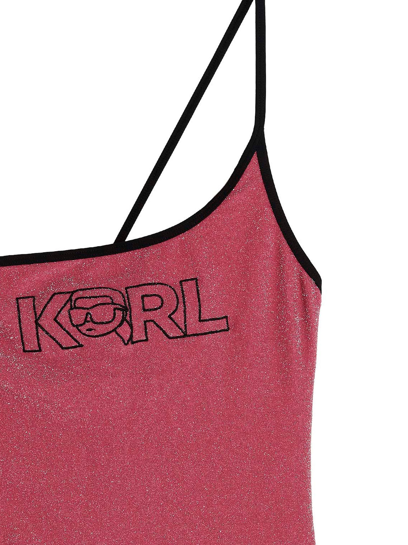 Karl Lagerfeld 'Ikonik 2.0' One-Piece Swimsuit