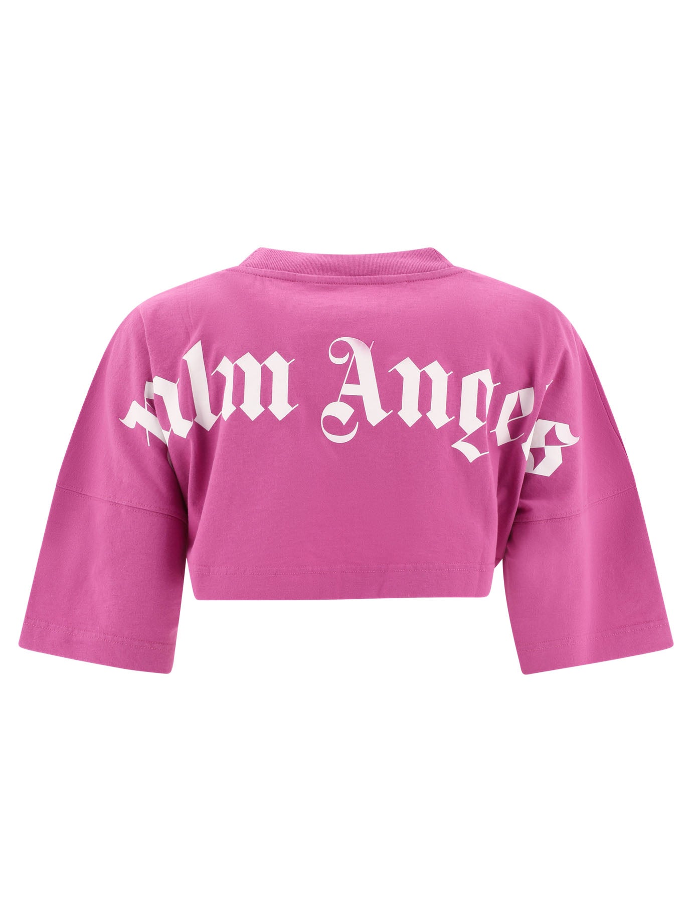 Palm Angels Classic Logo Cropped T-Shirt