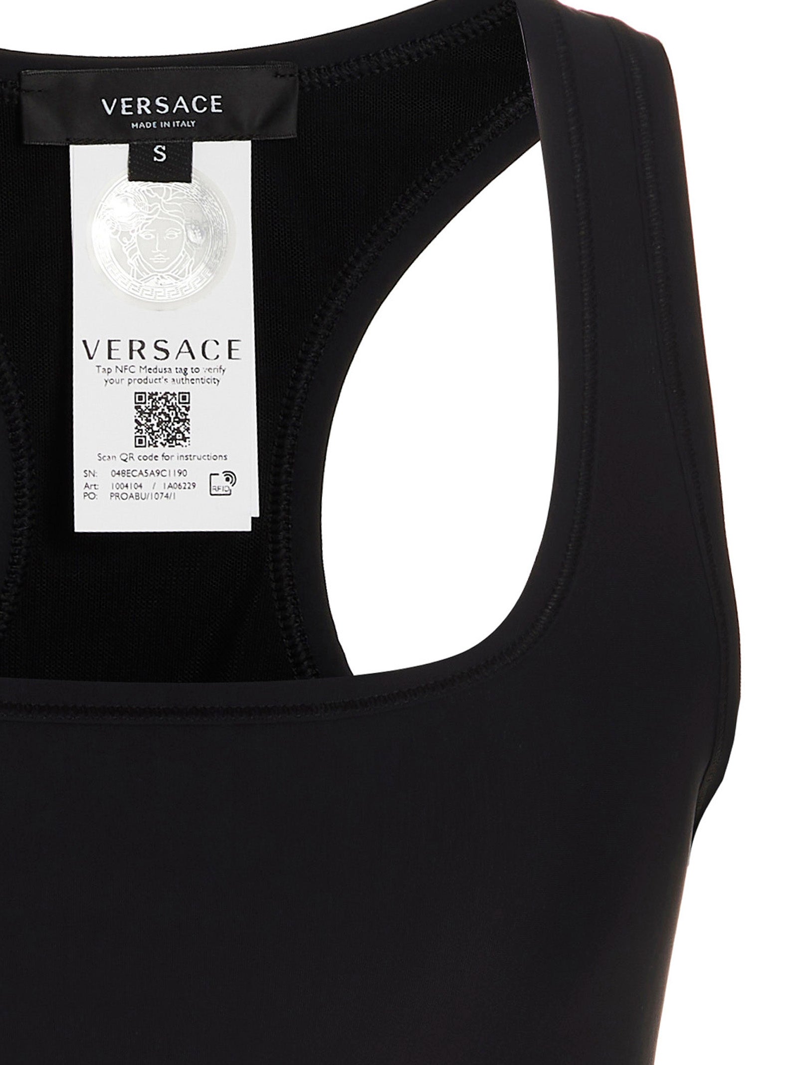 Versace 'Medusa' Sports Top'