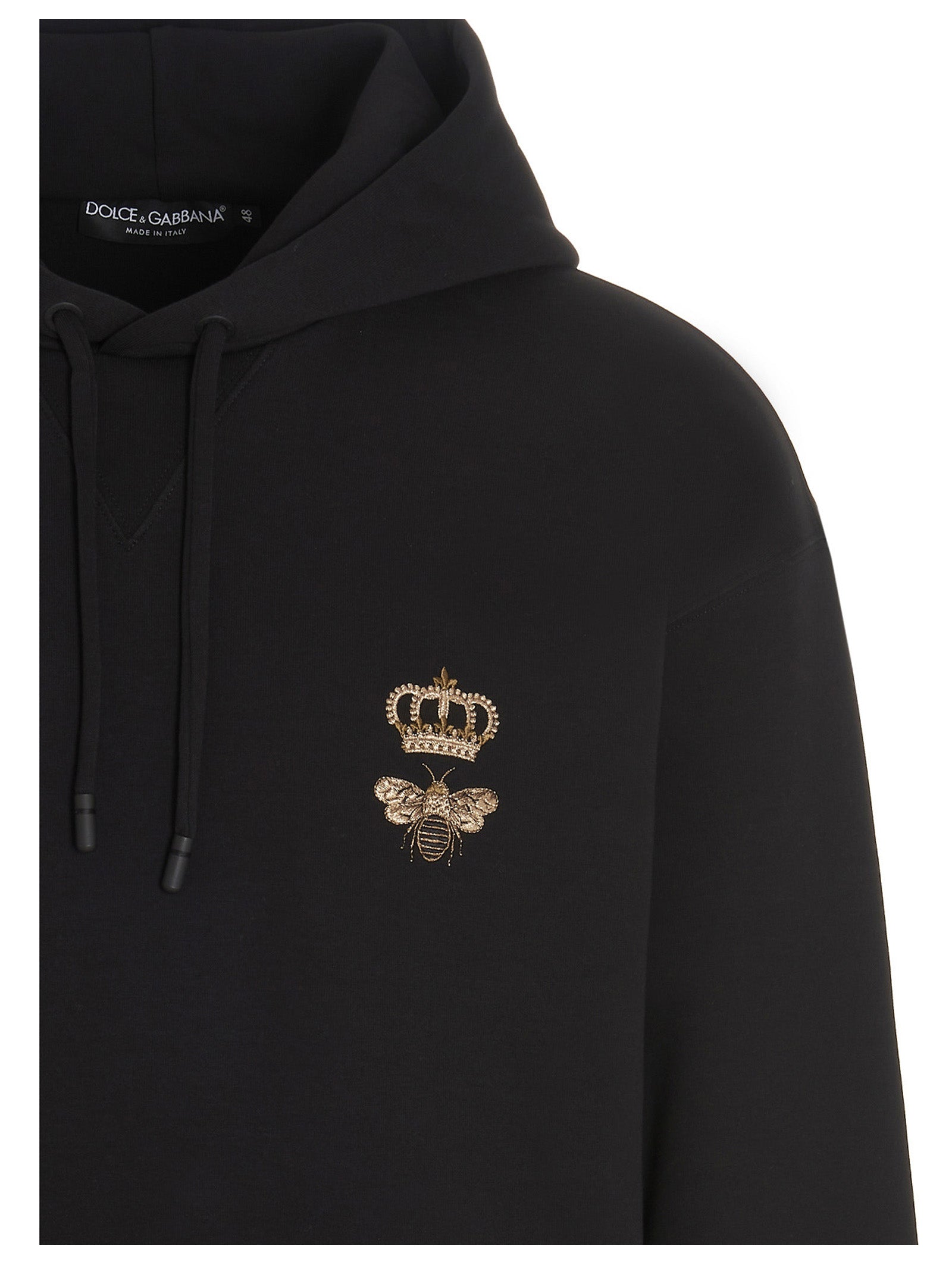 Dolce & Gabbana Logo Embroidery Hoodie