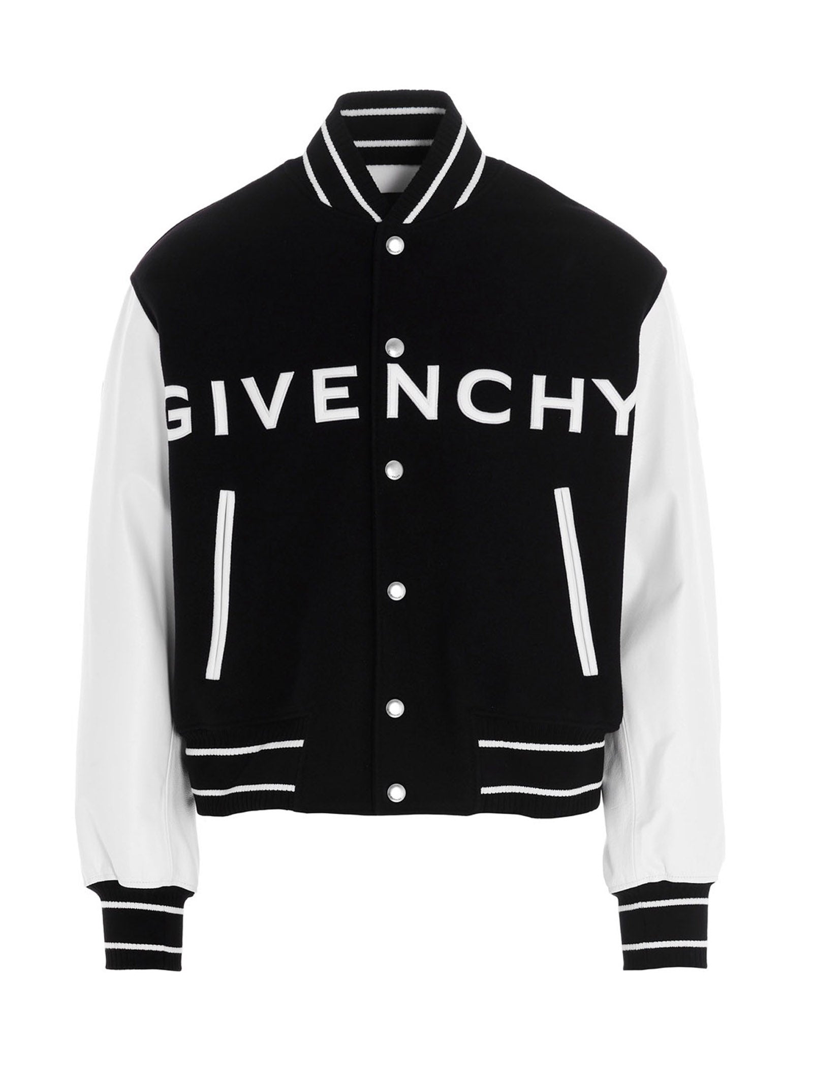 Givenchy Logo Bomber Jacket.