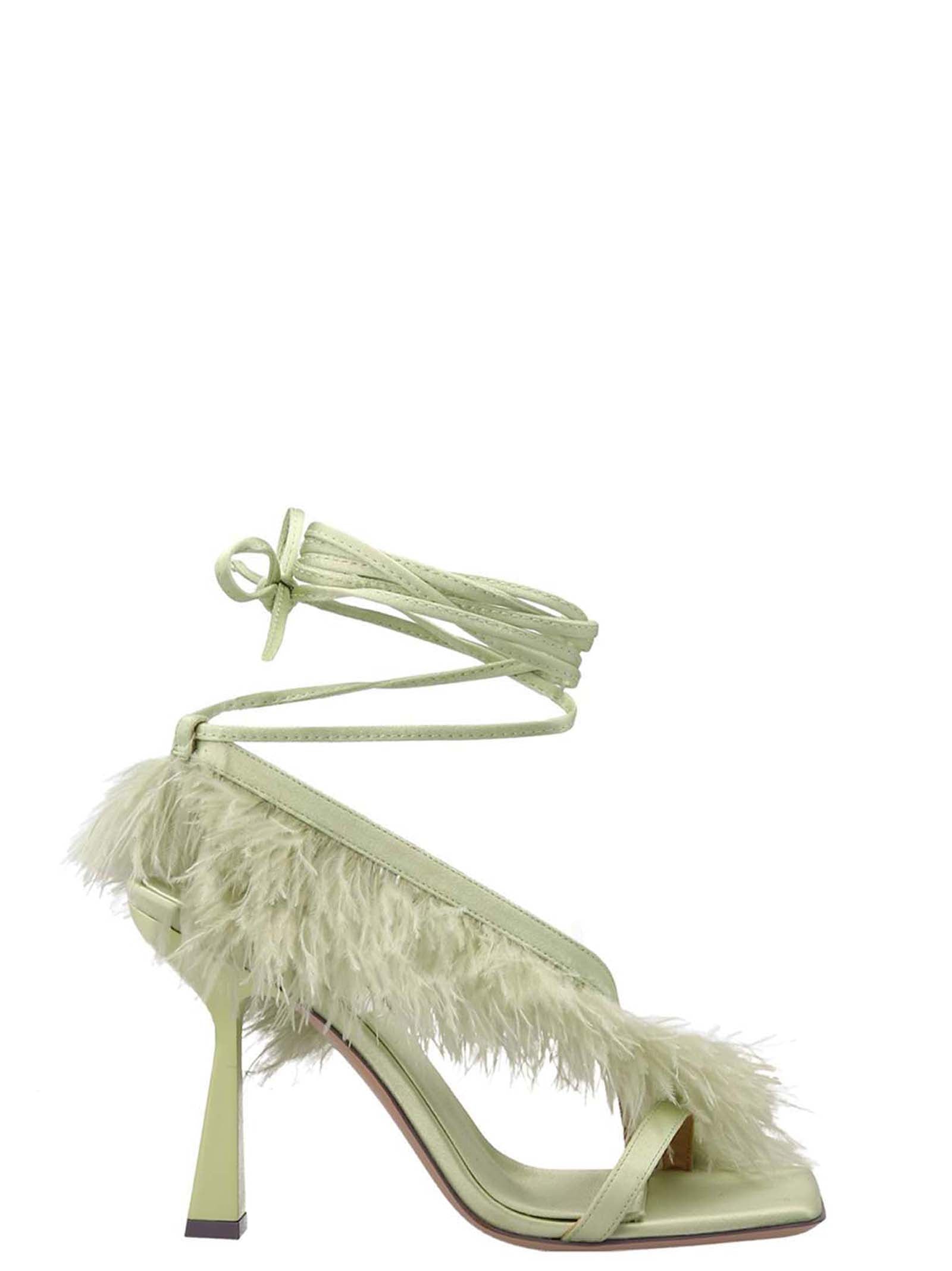 Sebastian 'Feather Wrap’ Sandals