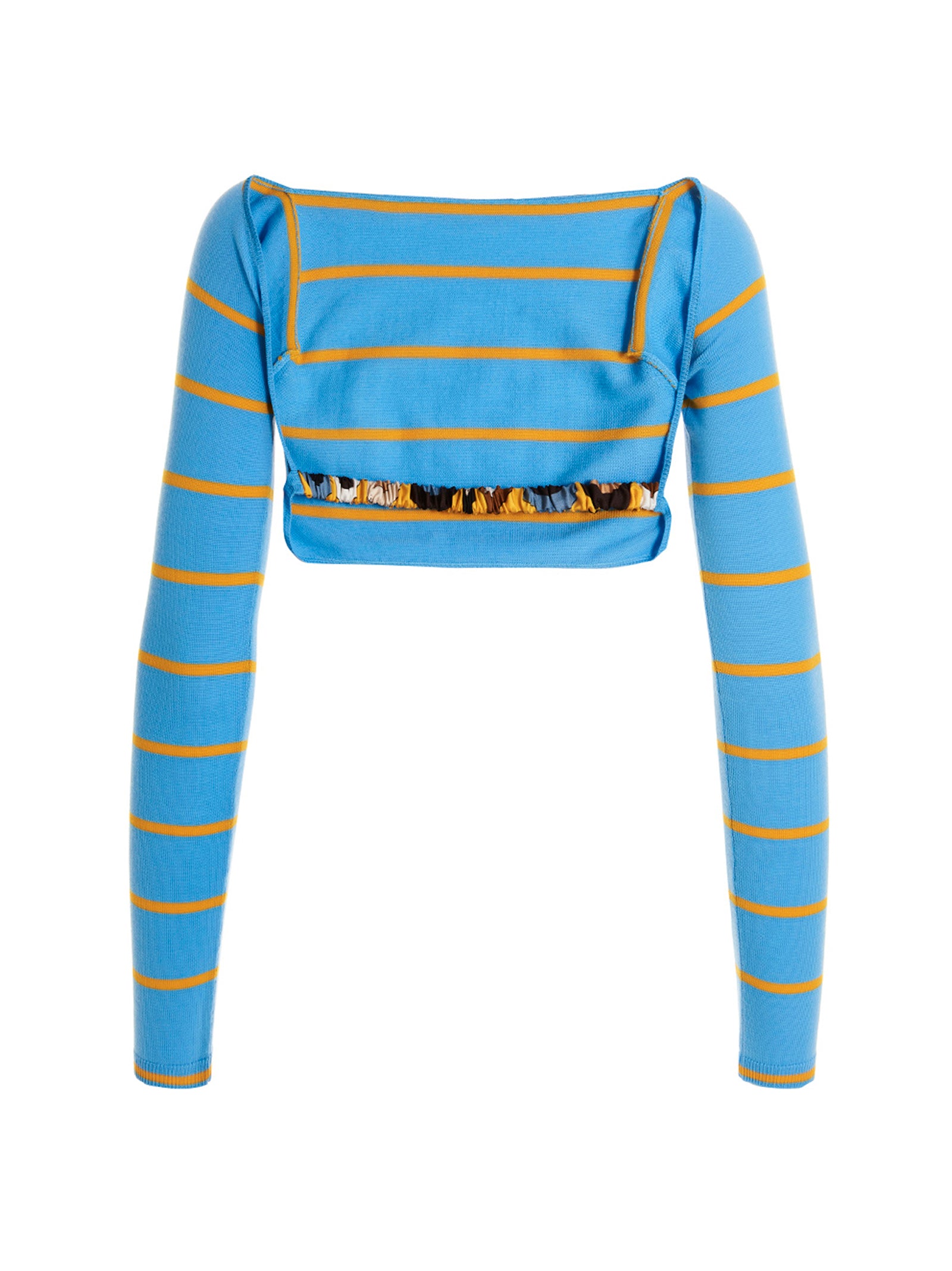 Emilio Pucci Cut-Out Cropped Sweater