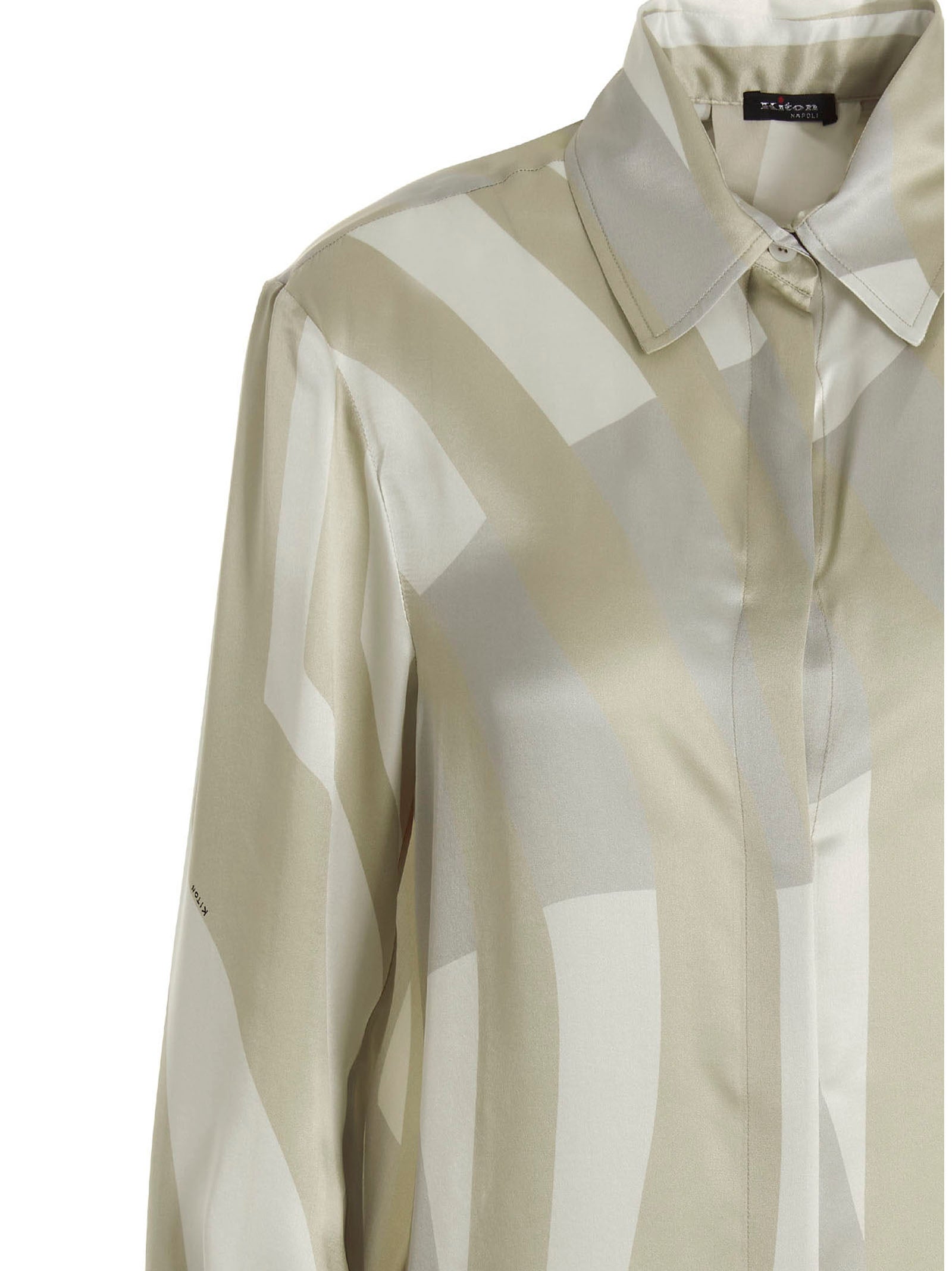 Kiton Printed Shirt