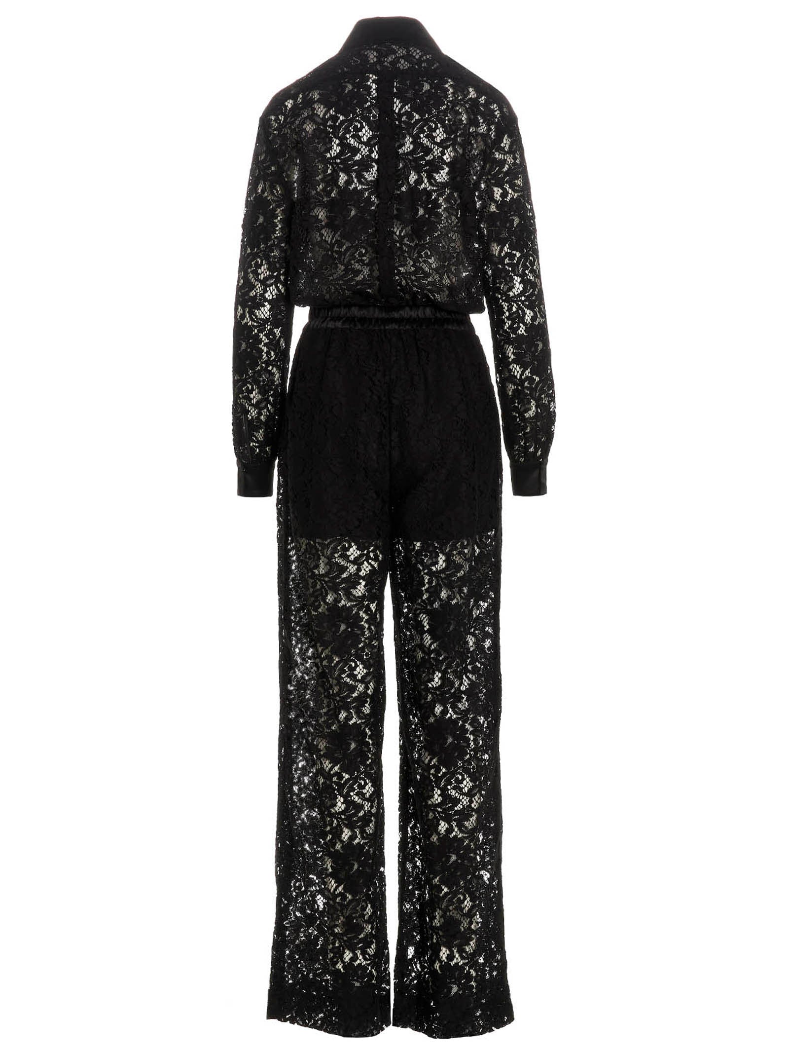 Dolce & Gabbana Cord Lace One-Length Bodysuit
