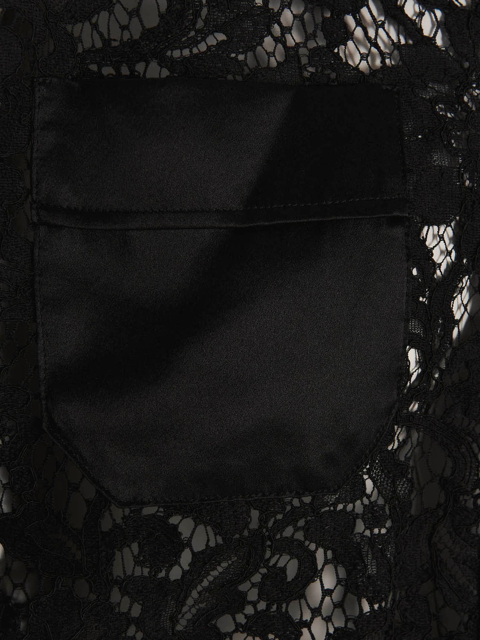 Dolce & Gabbana Cord Lace One-Length Bodysuit