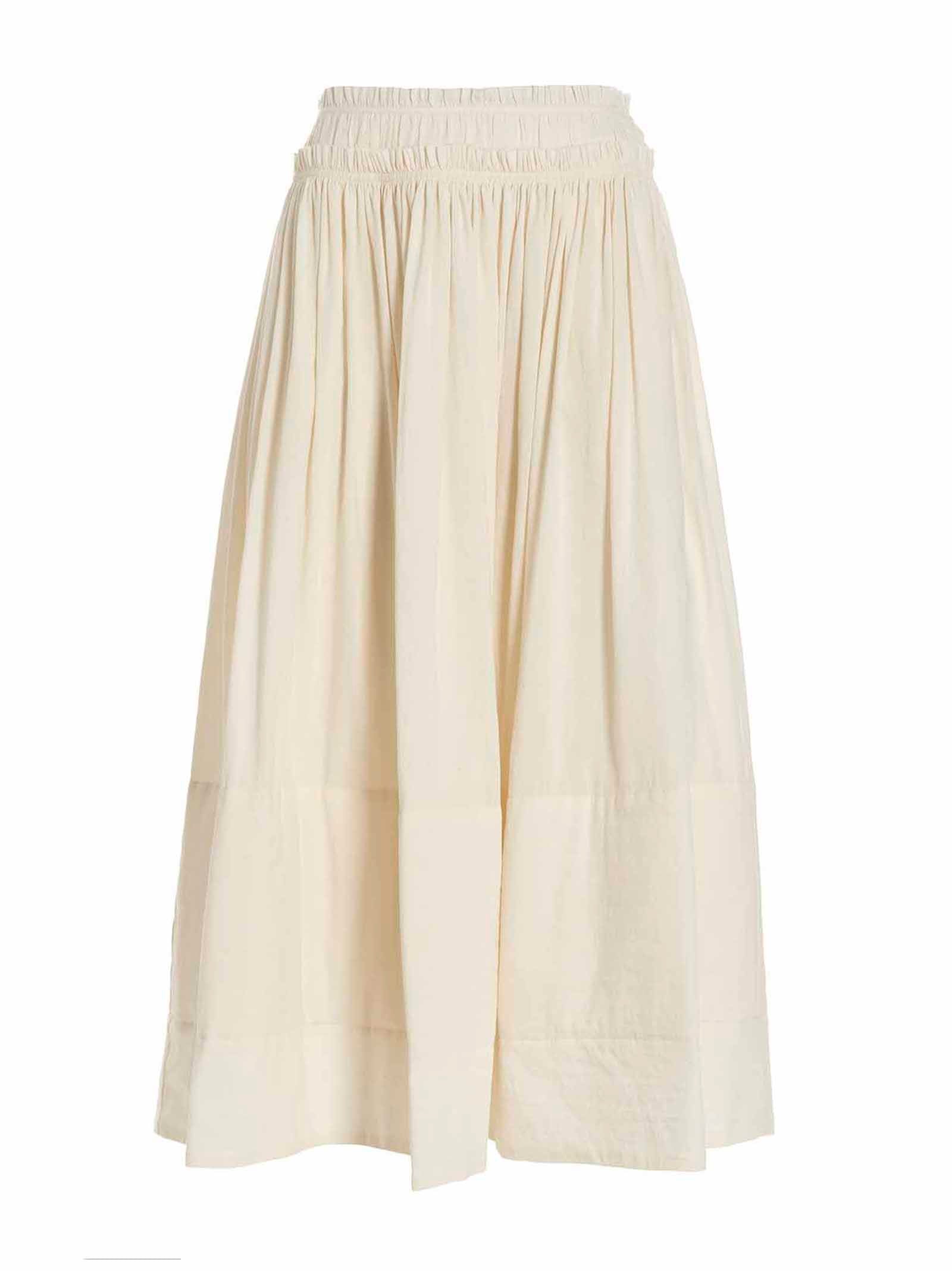 Tory Burch 'Rouched Waist' Skirt