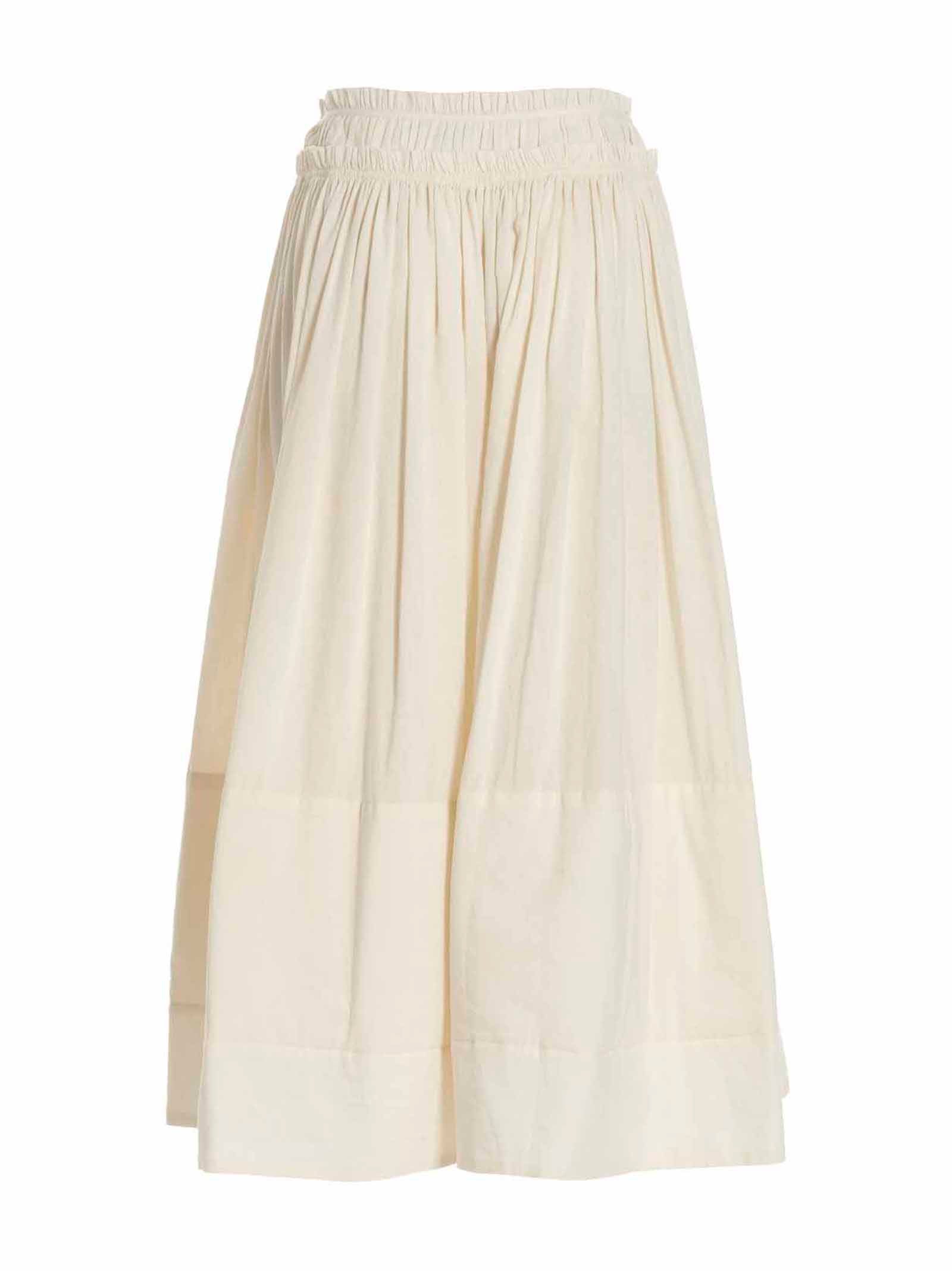 Tory Burch 'Rouched Waist' Skirt