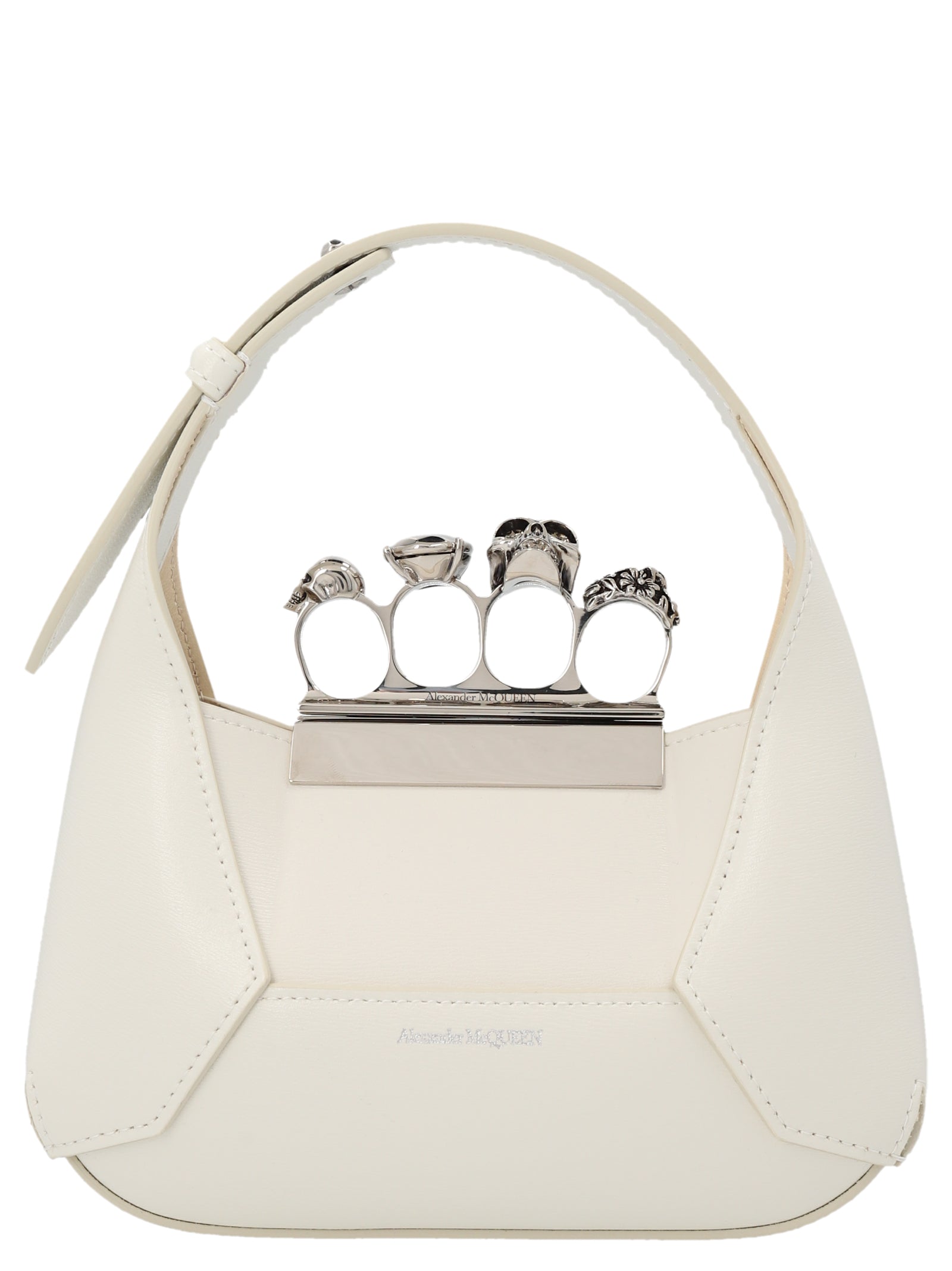 Alexander Mcqueen 'The Jewelled Hobo Mini' Handbag