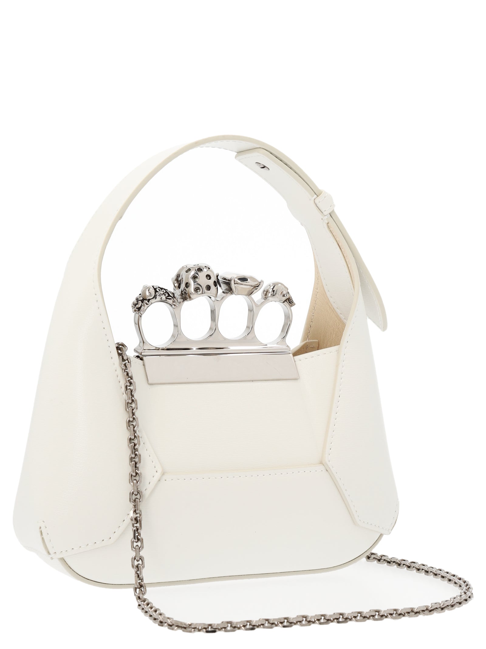 Alexander Mcqueen 'The Jewelled Hobo Mini' Handbag