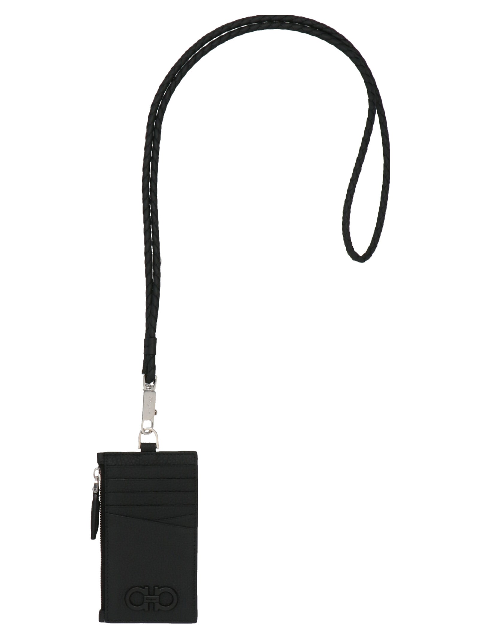 Ferragamo 'Gancio' Card Holder With A Shoulder Strap