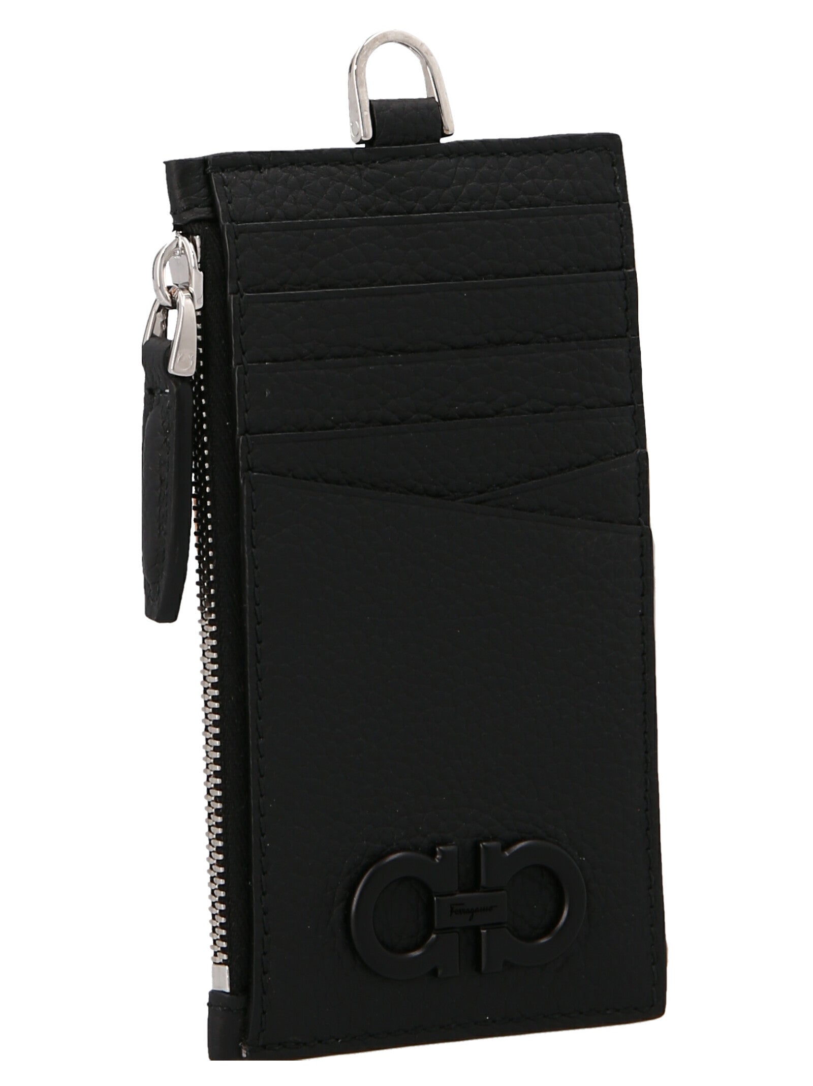 Ferragamo 'Gancio' Card Holder With A Shoulder Strap