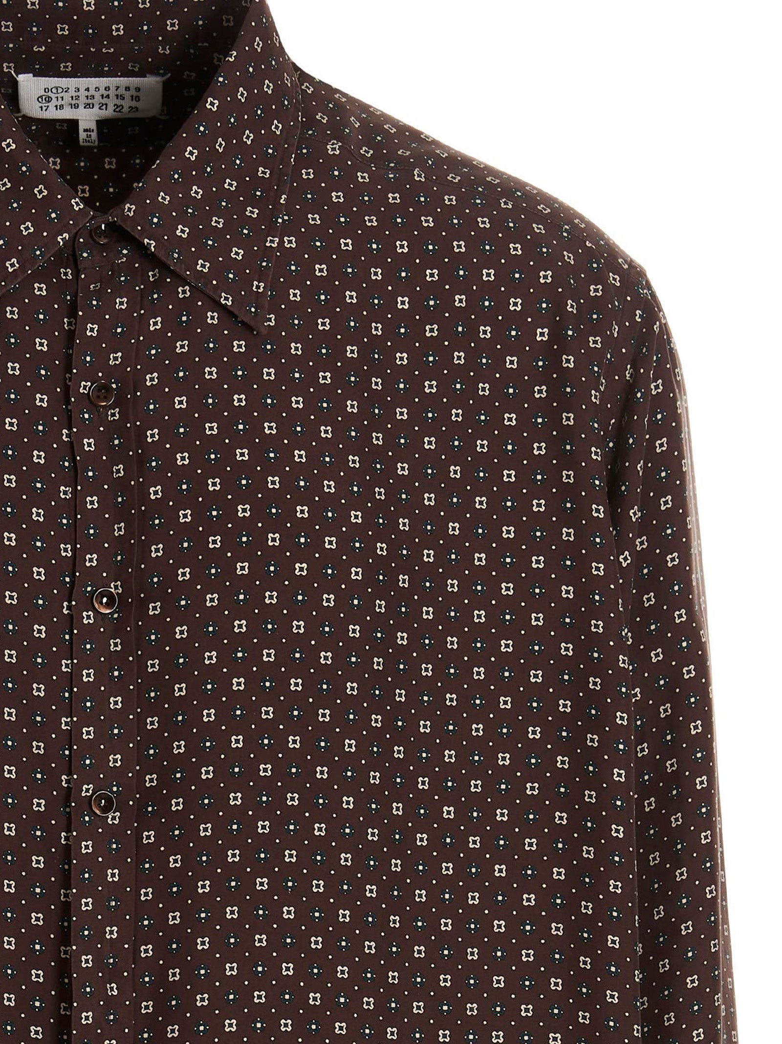 Maison Margiela Printed Silk Shirt