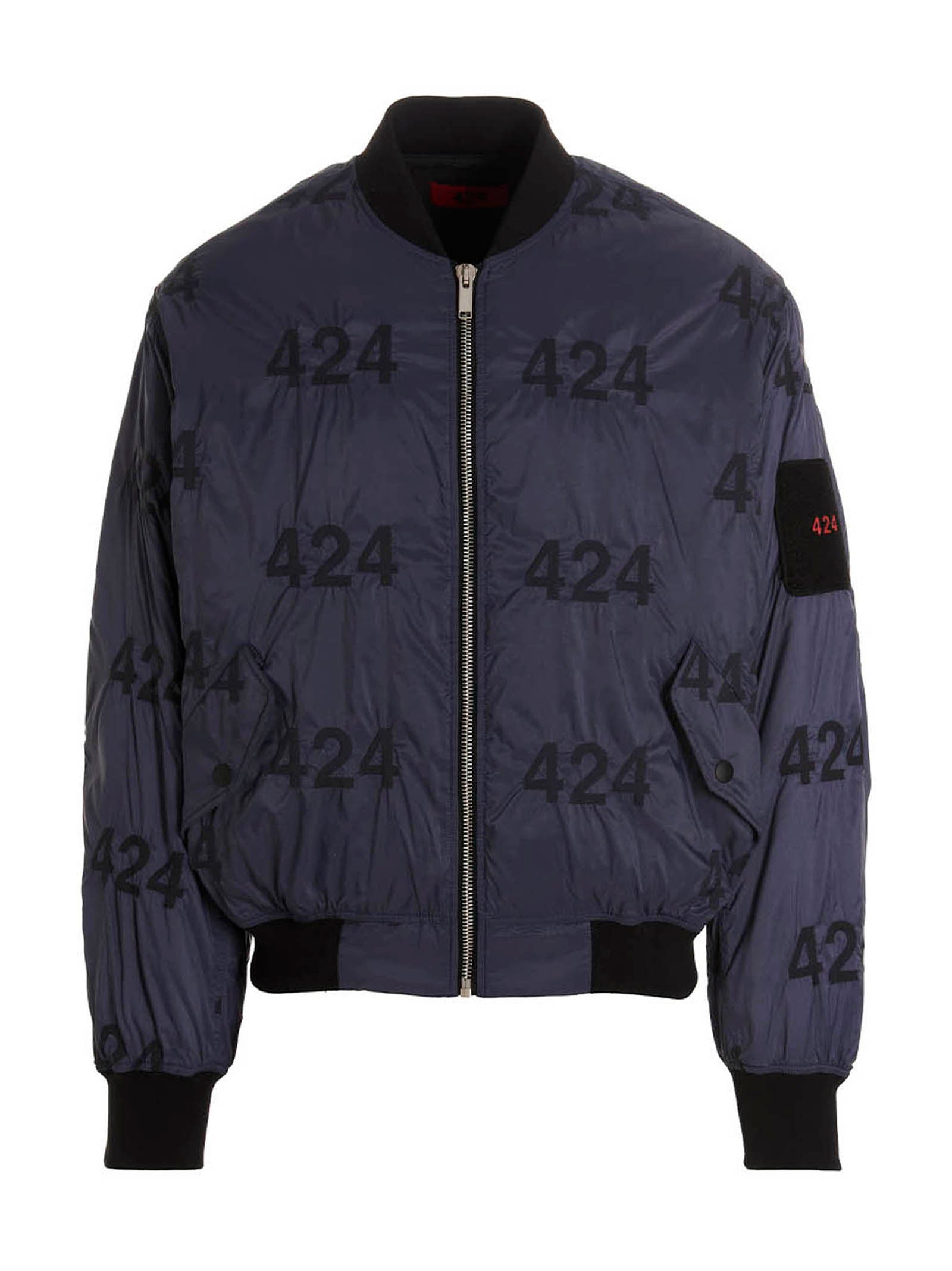 424 Reversible Logo Bomber Jacket.