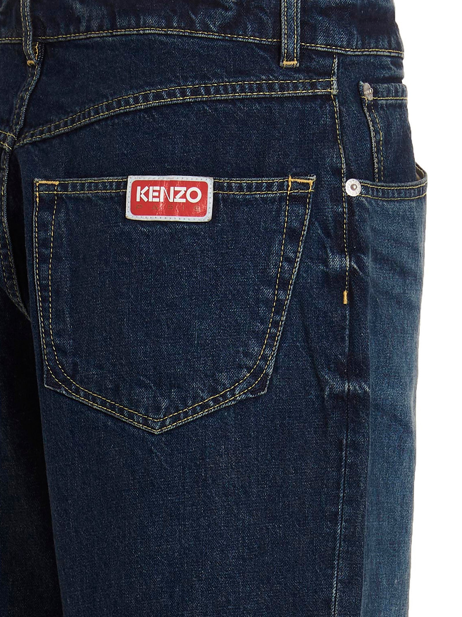 Kenzo 'Darkstone Suisen Relaxed’ Jeans