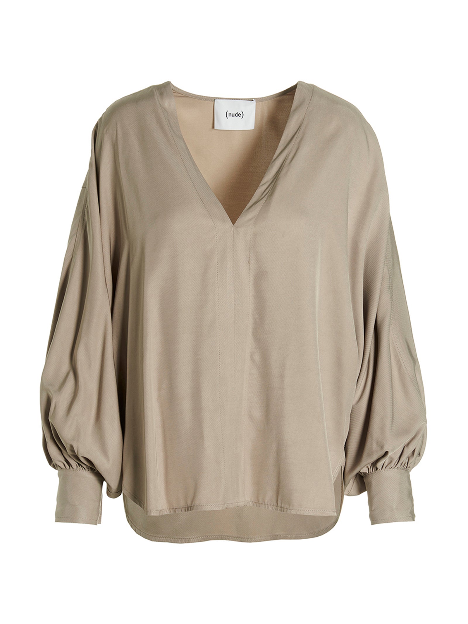 Nude Oversize Blouse